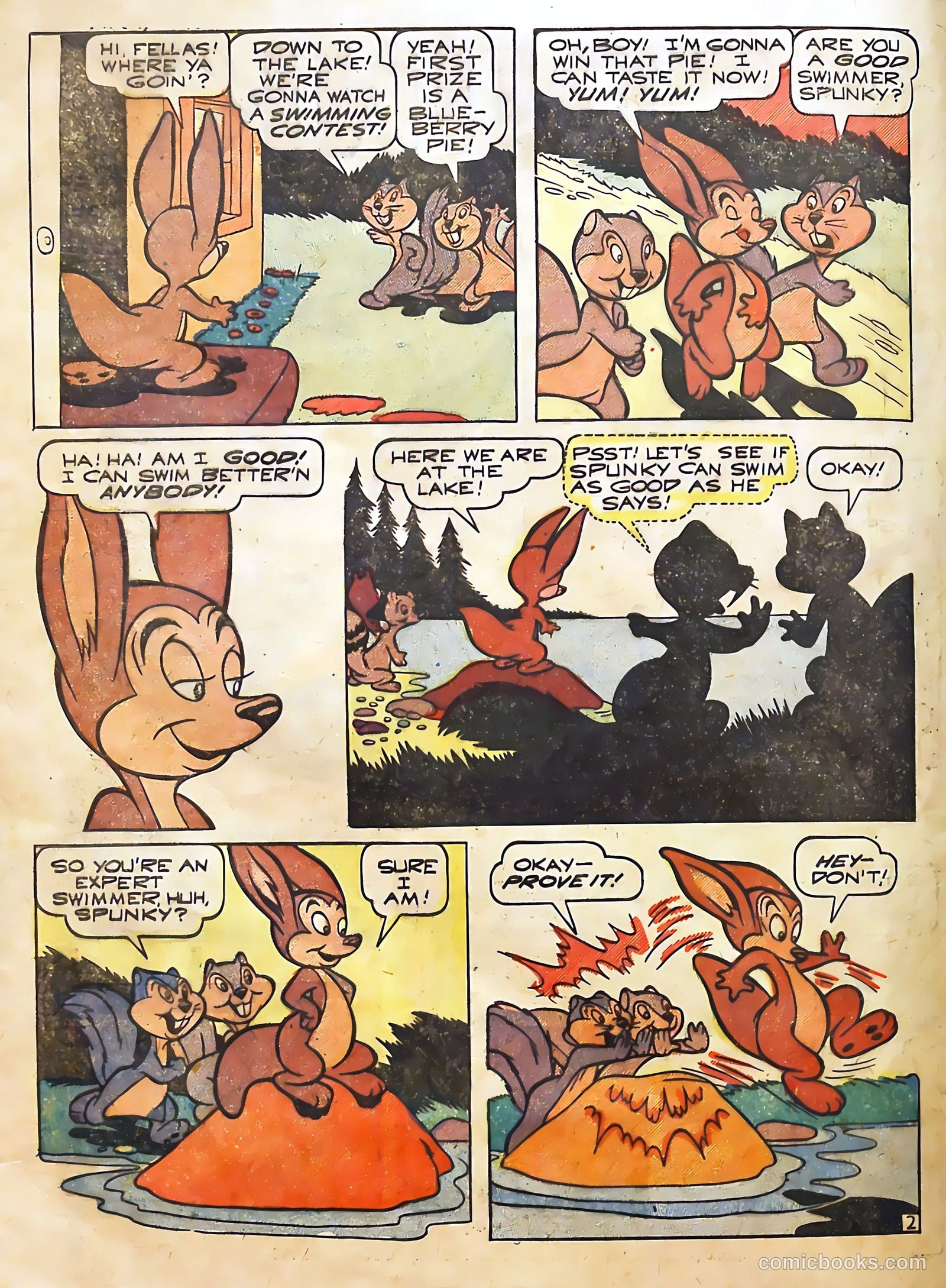 Holiday Comics #6 (1952) — page 12 of 36
