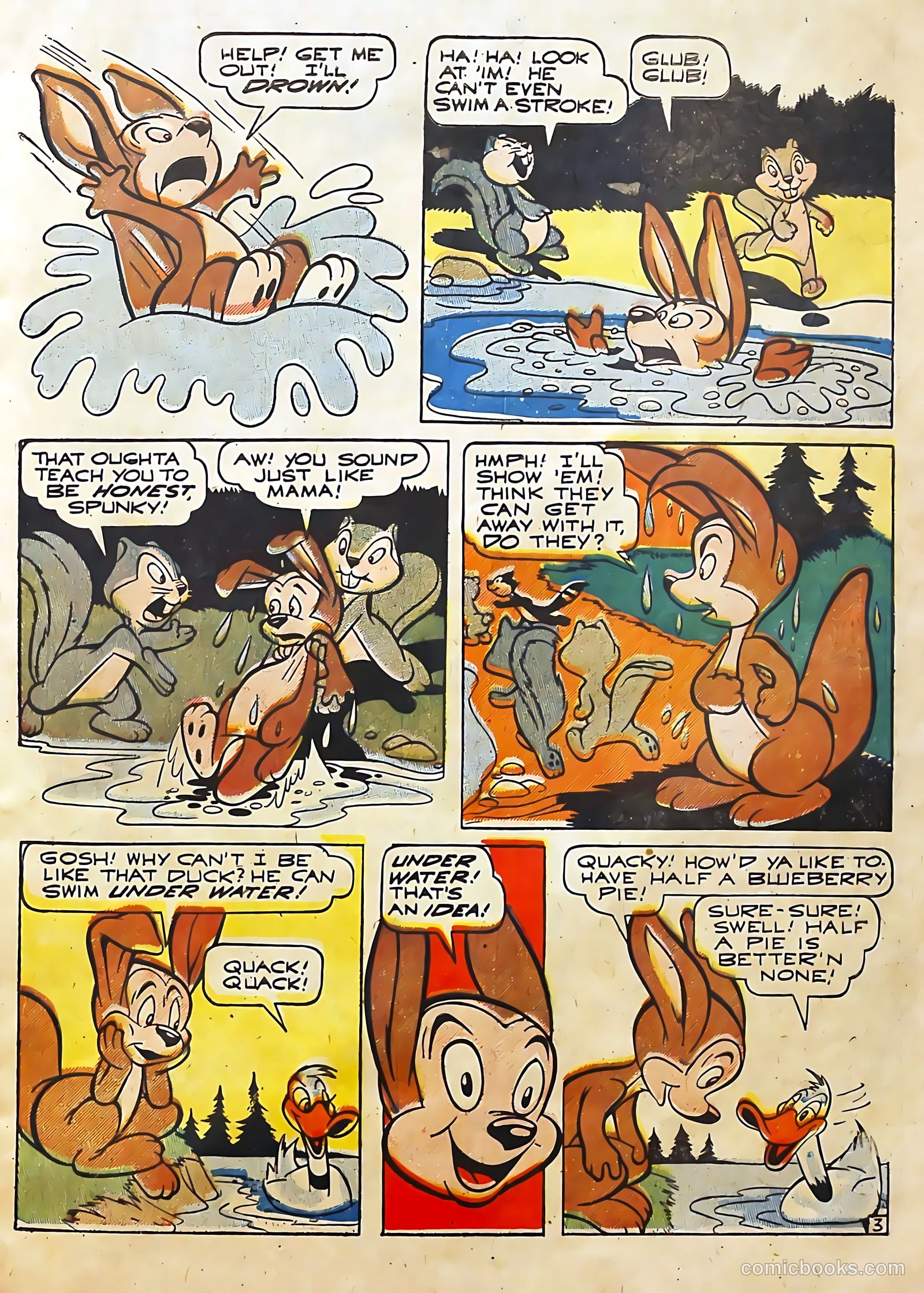 Holiday Comics #6 (1952) — page 13 of 36