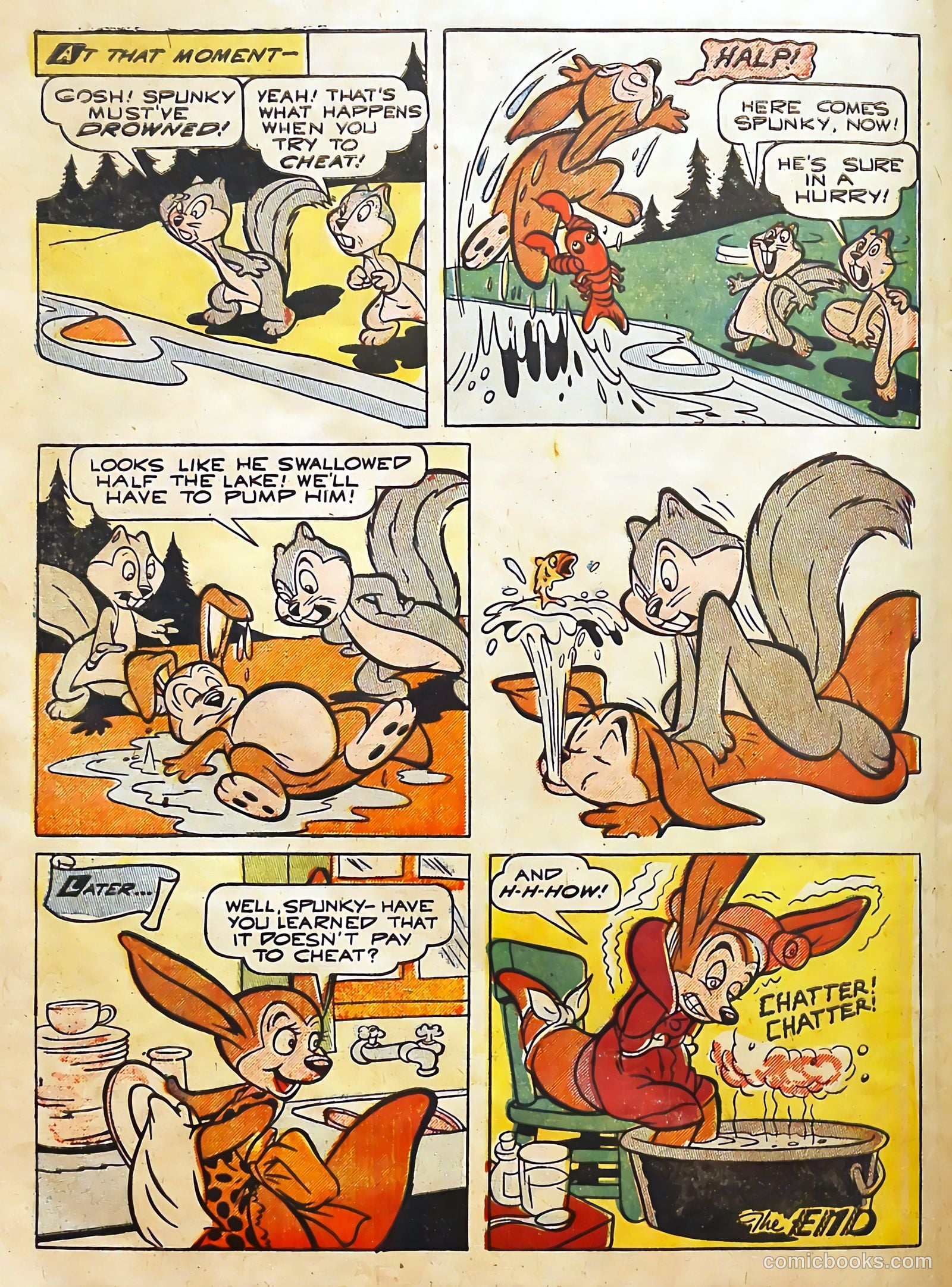 Holiday Comics #6 (1952) — page 16 of 36