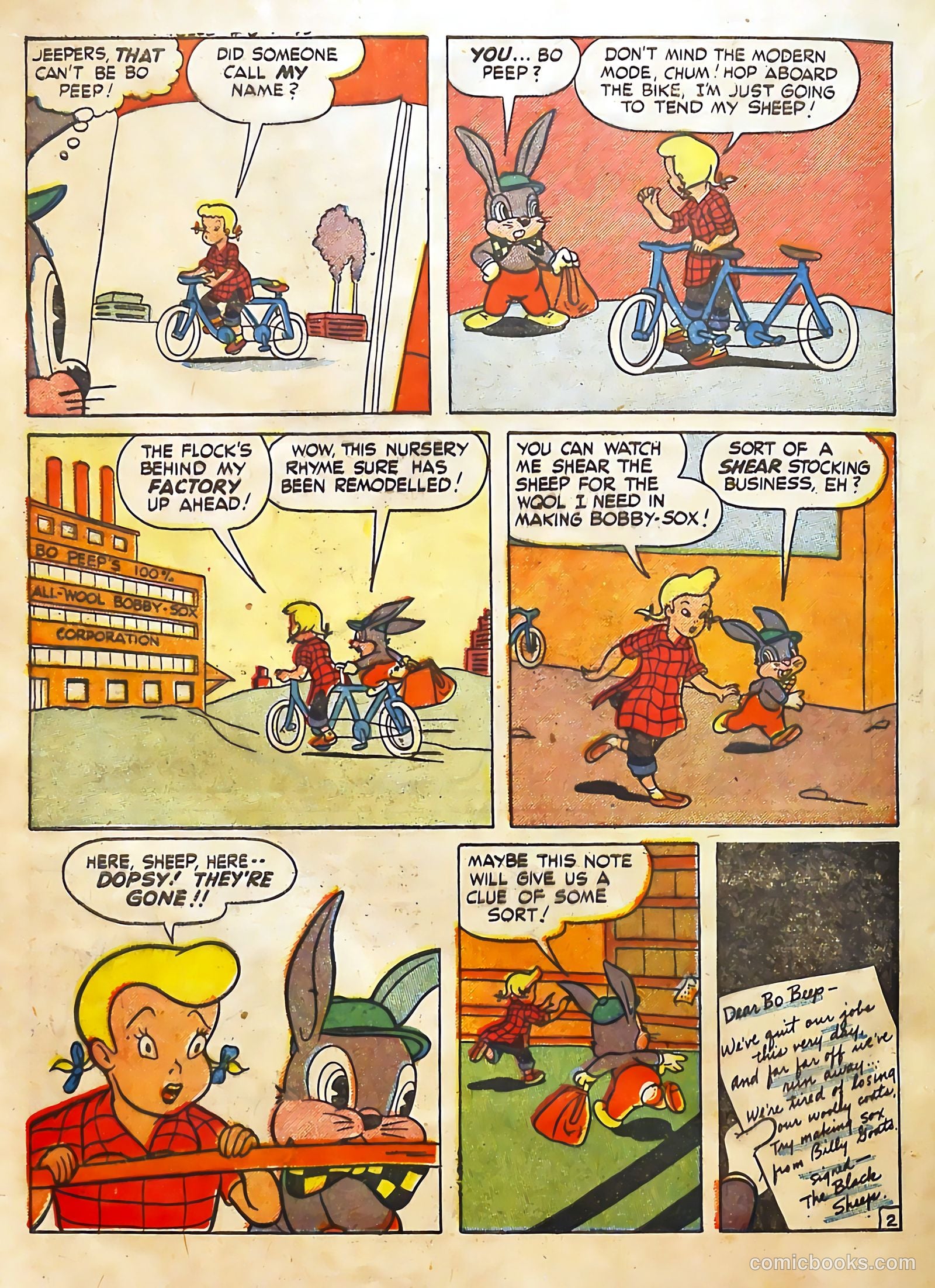 Holiday Comics #6 (1952) — page 20 of 36