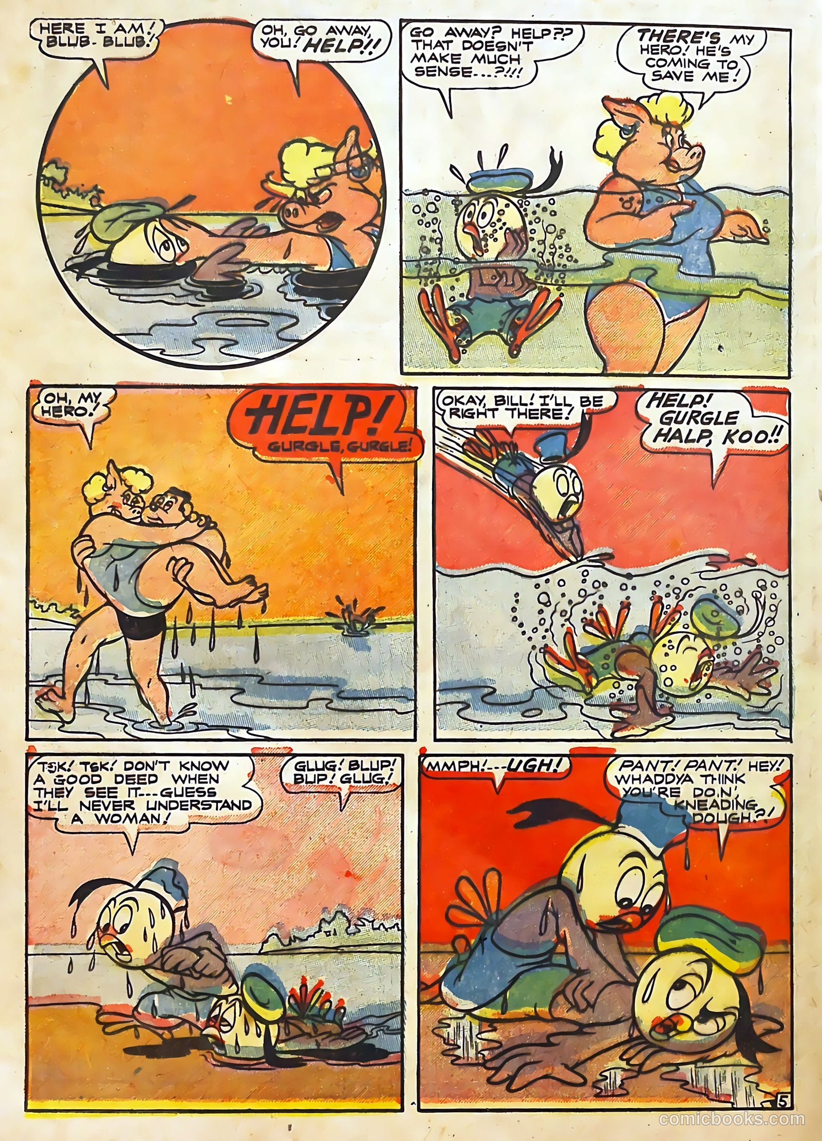 Holiday Comics #6 (1952) — page 30 of 36