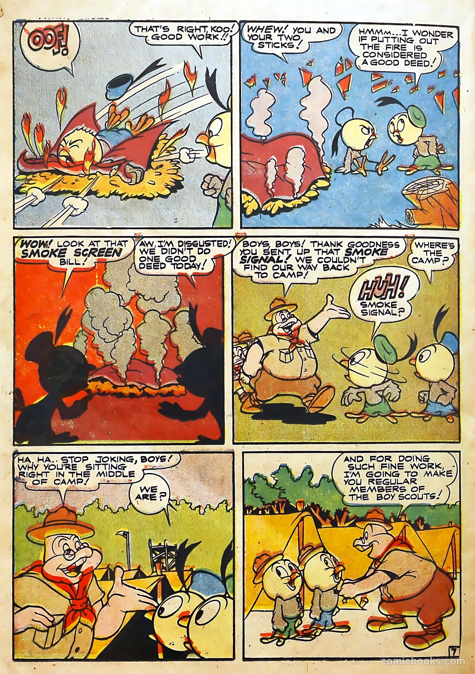 Holiday Comics #6 (1952) — page 32 of 36