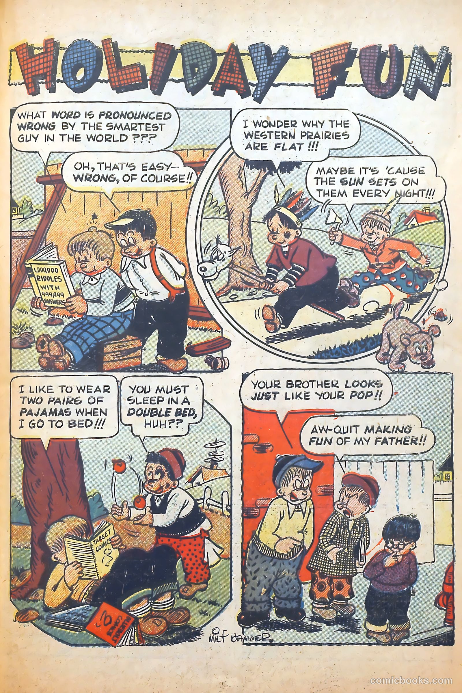 Holiday Comics #7 (1952) — page 12 of 37