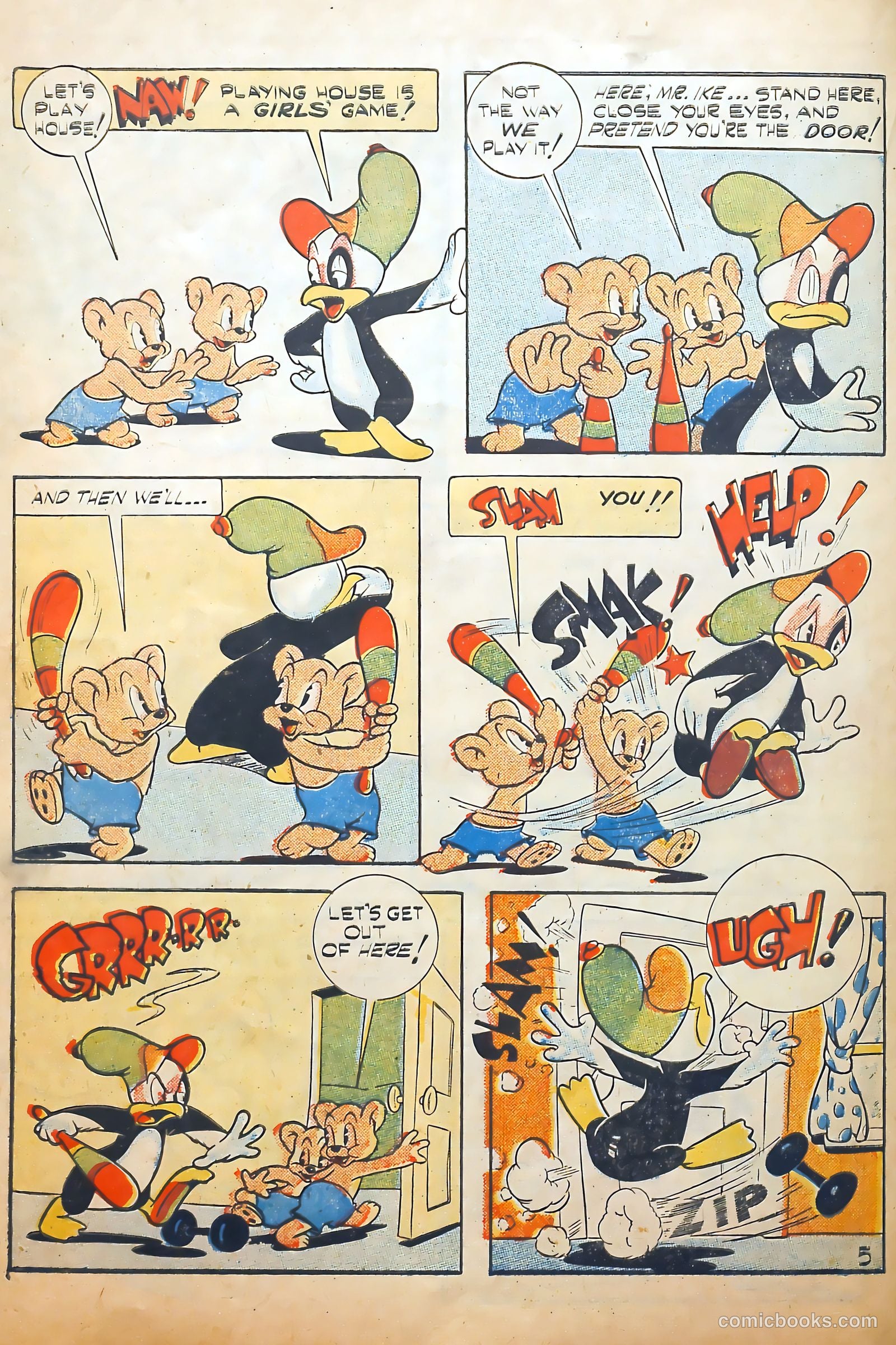 Holiday Comics #7 (1952) — page 17 of 37