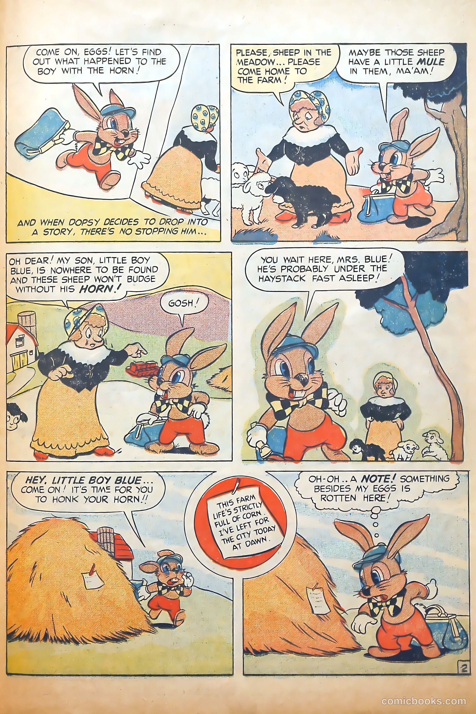 Holiday Comics #7 (1952) — page 30 of 37