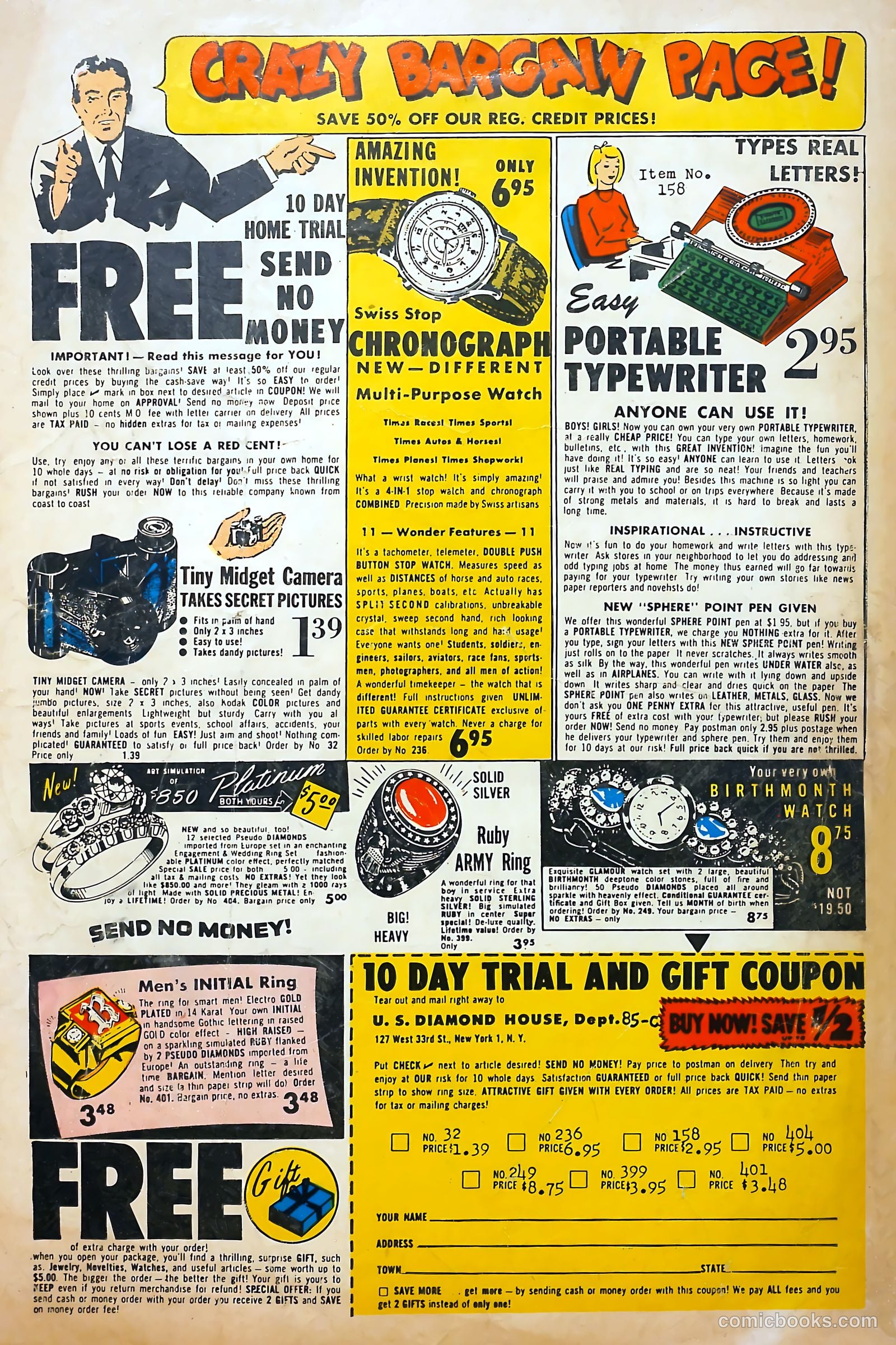 Holiday Comics #7 (1952) — page 37 of 37