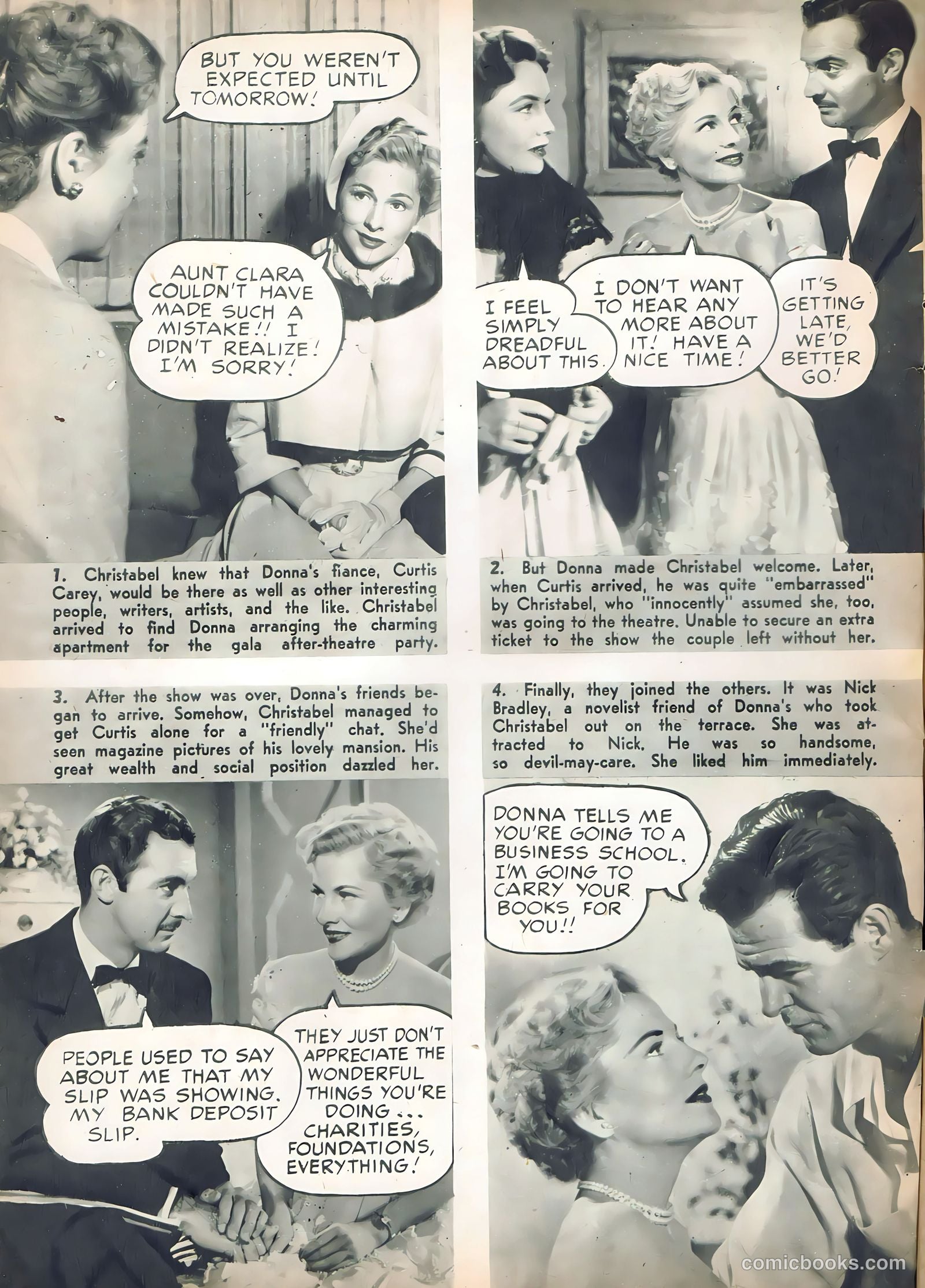 Hollywood Aces #1 (1950) — page 4 of 51