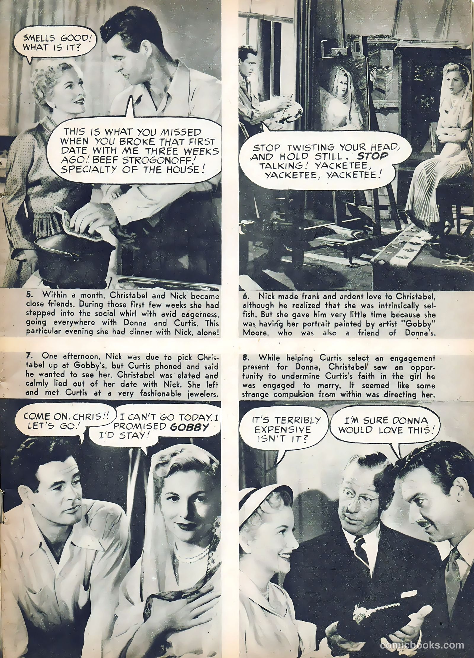 Hollywood Aces #1 (1950) — page 5 of 51