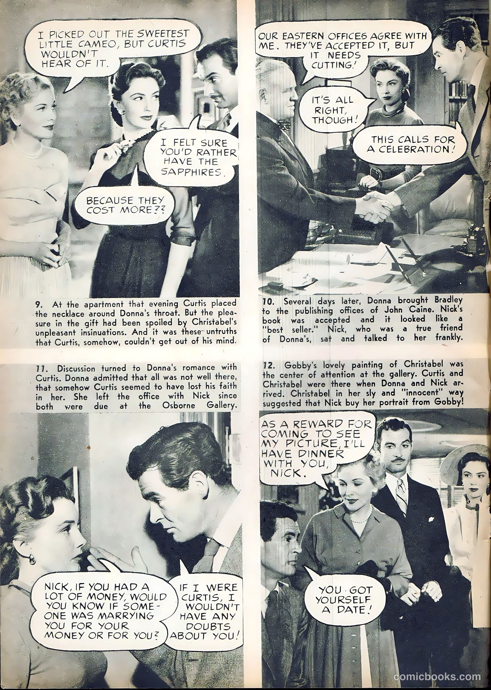 Hollywood Aces #1 (1950) — page 6 of 51