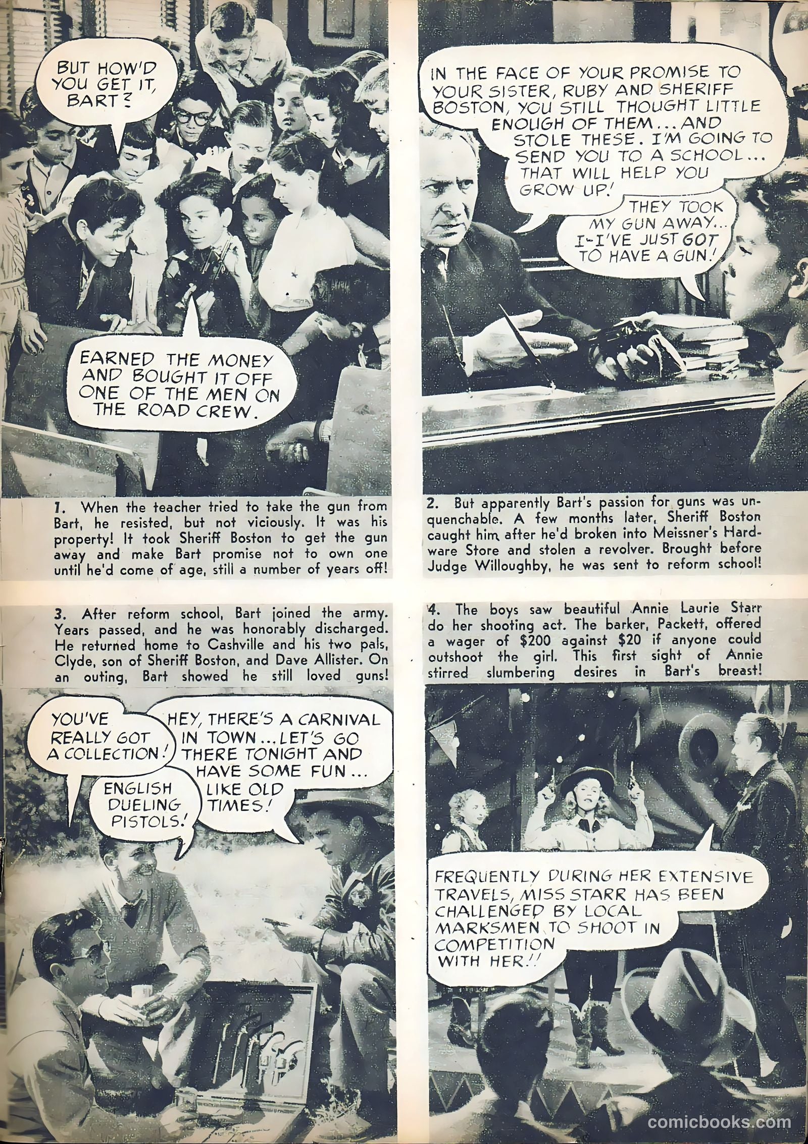 Hollywood Aces #1 (1950) — page 34 of 51