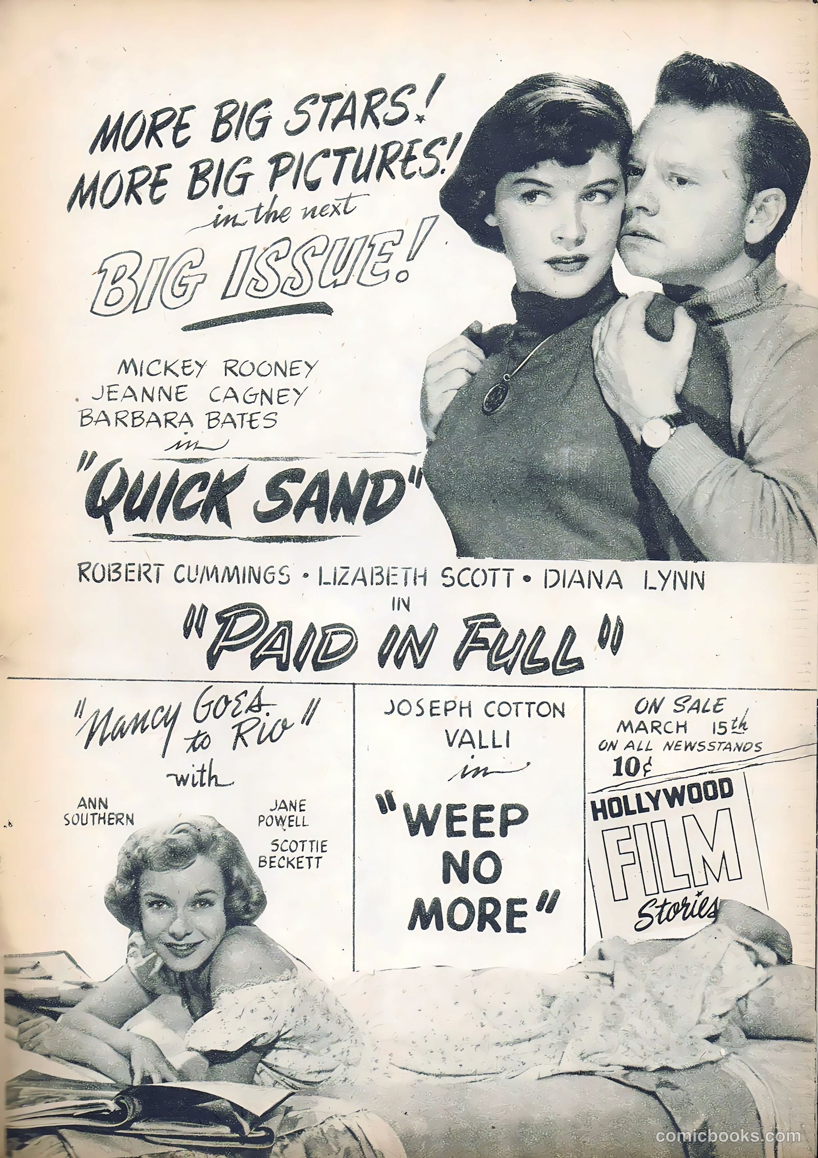 Hollywood Aces #1 (1950) — page 40 of 51