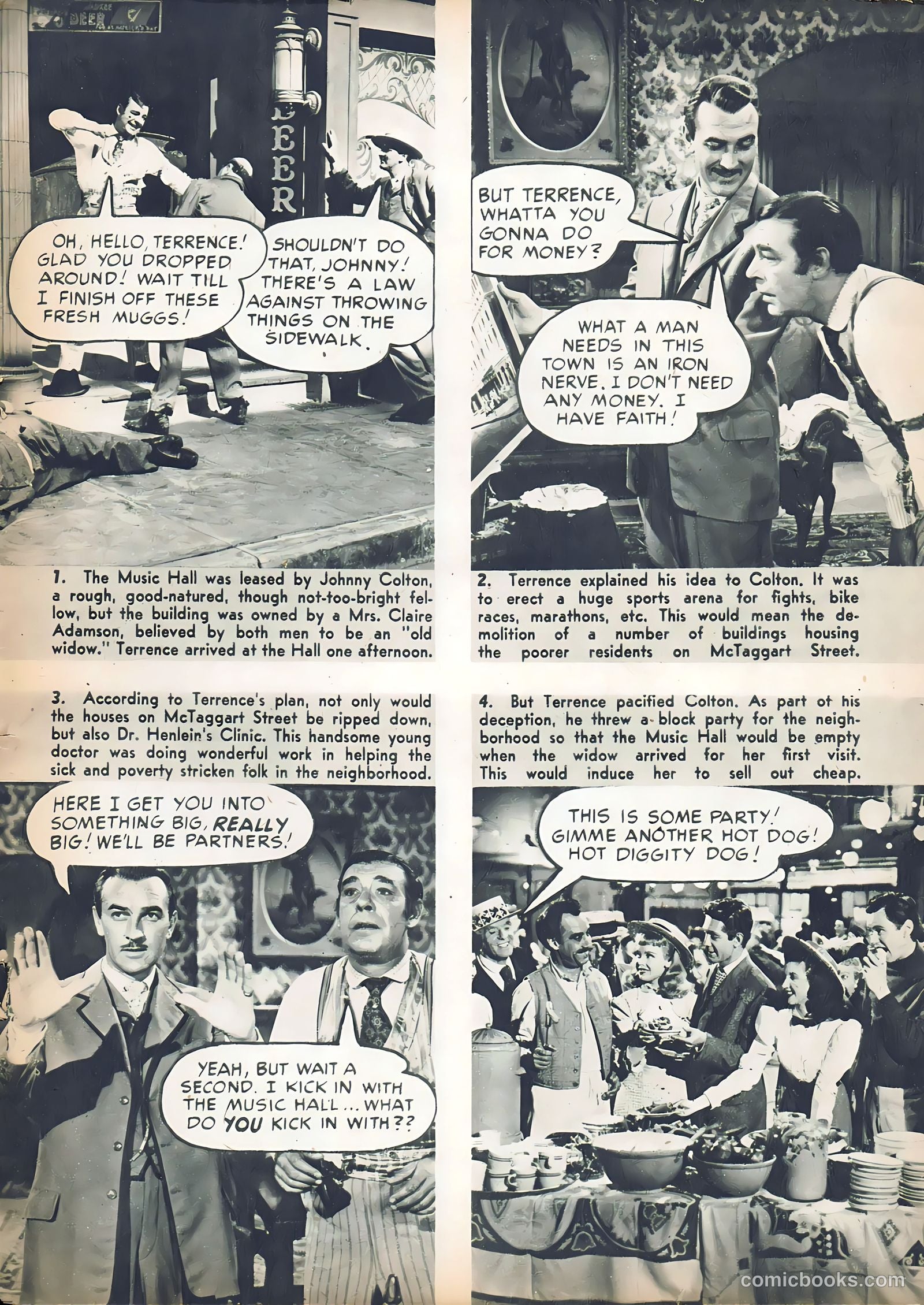 Hollywood Aces #1 (1950) — page 42 of 51