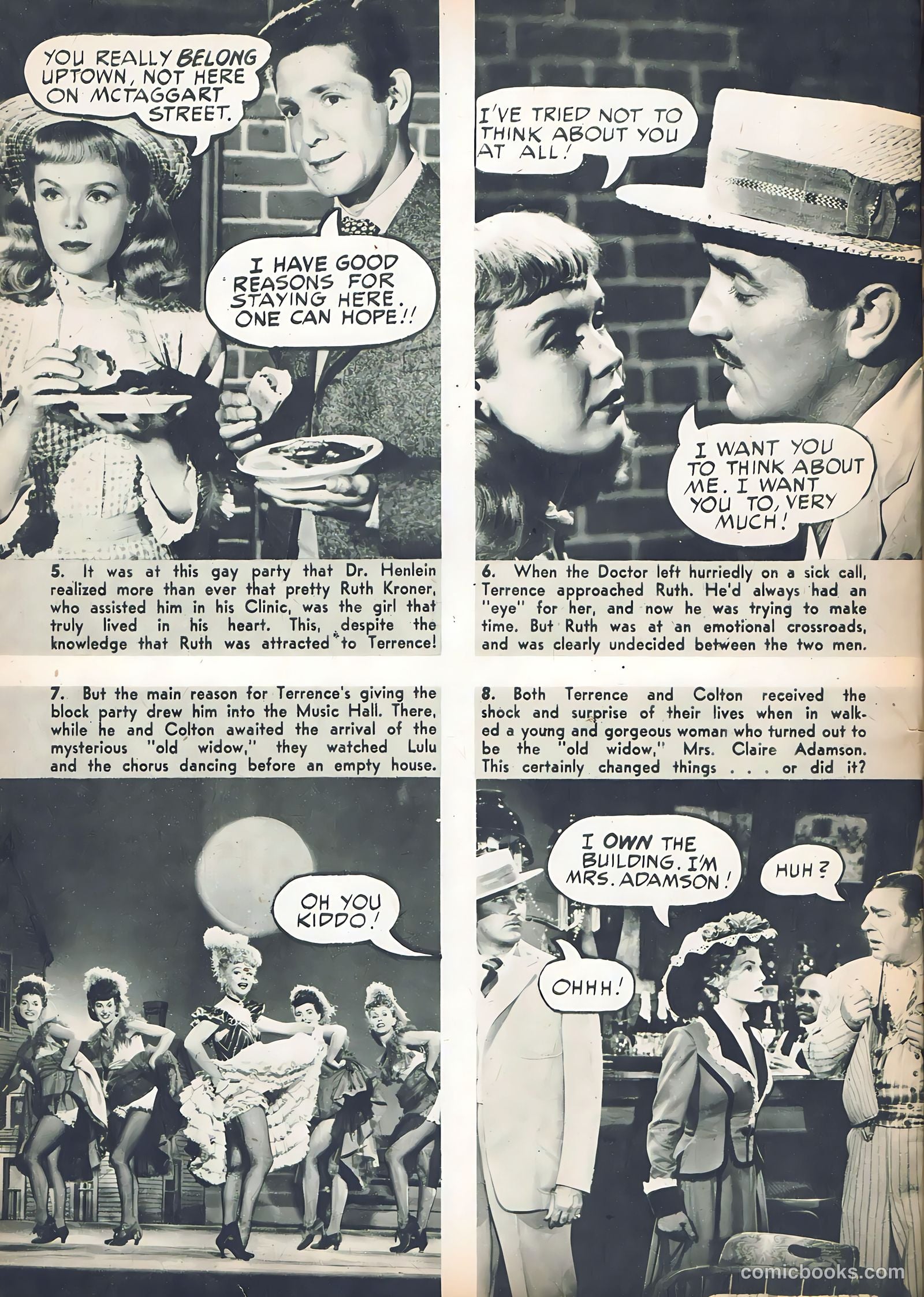 Hollywood Aces #1 (1950) — page 43 of 51