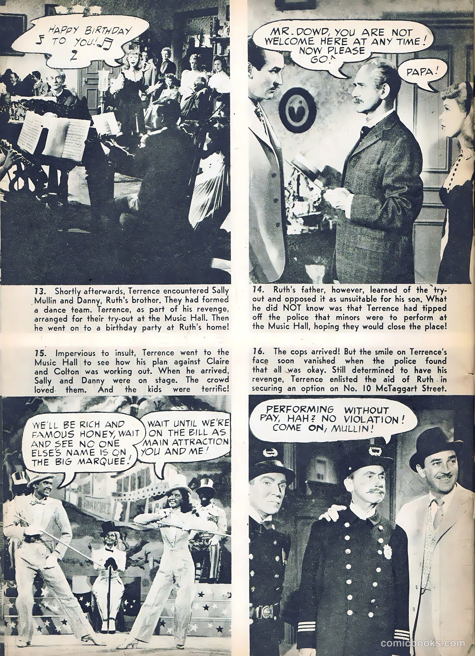 Hollywood Aces #1 (1950) — page 45 of 51