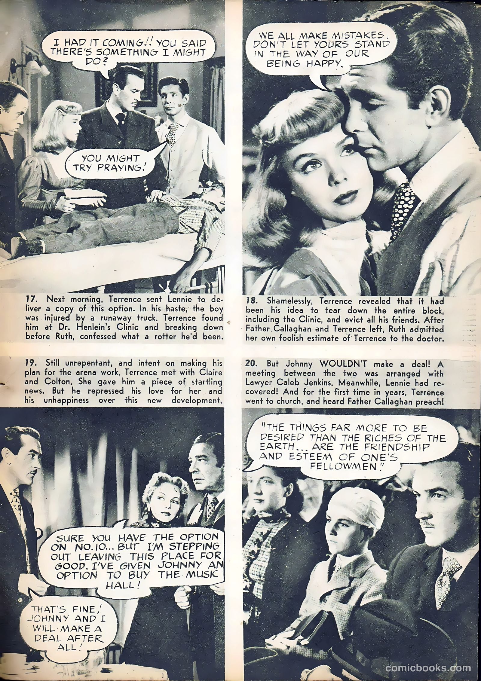 Hollywood Aces #1 (1950) — page 46 of 51