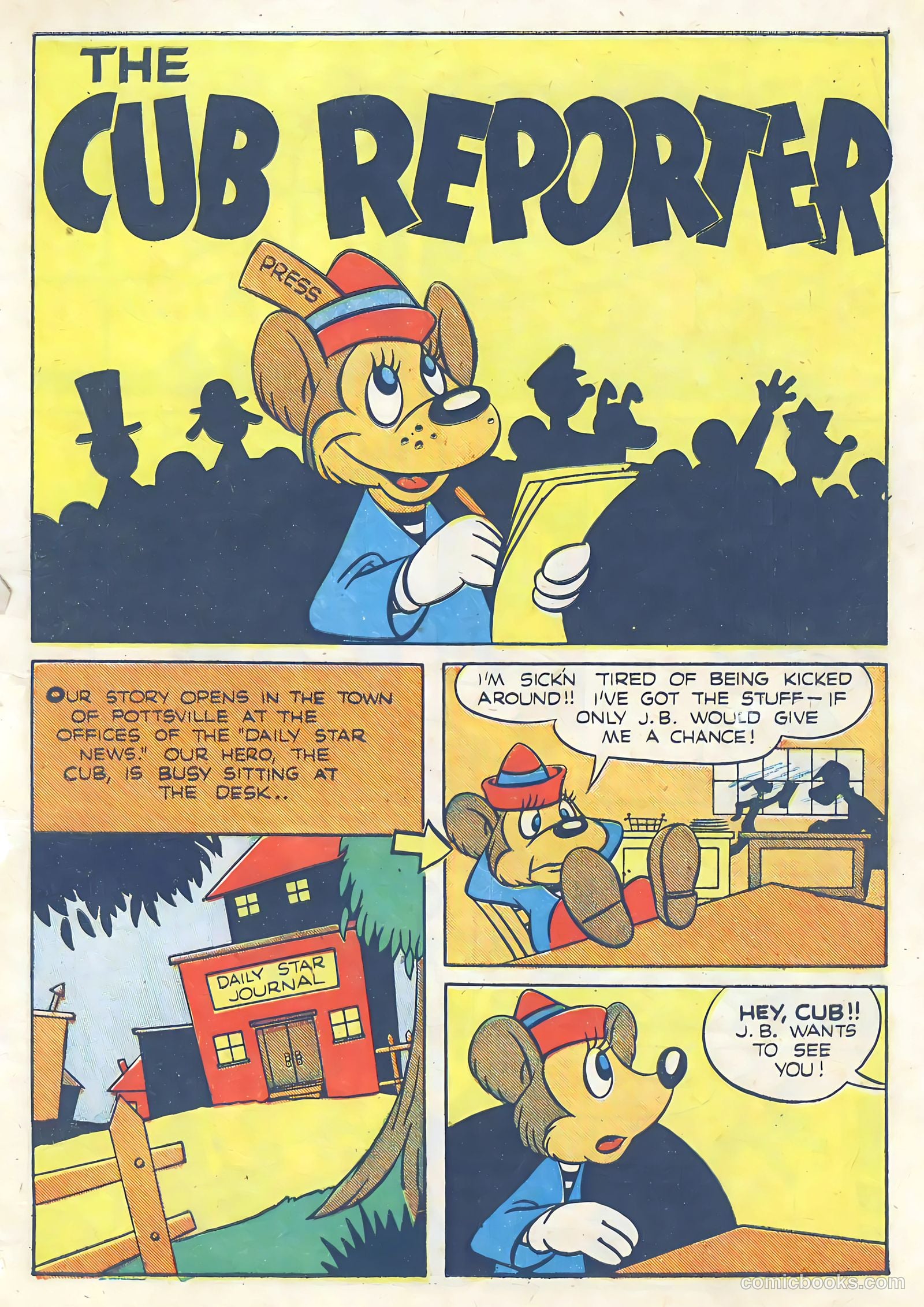 Hollywood Comics #1 (1944) — page 3 of 52