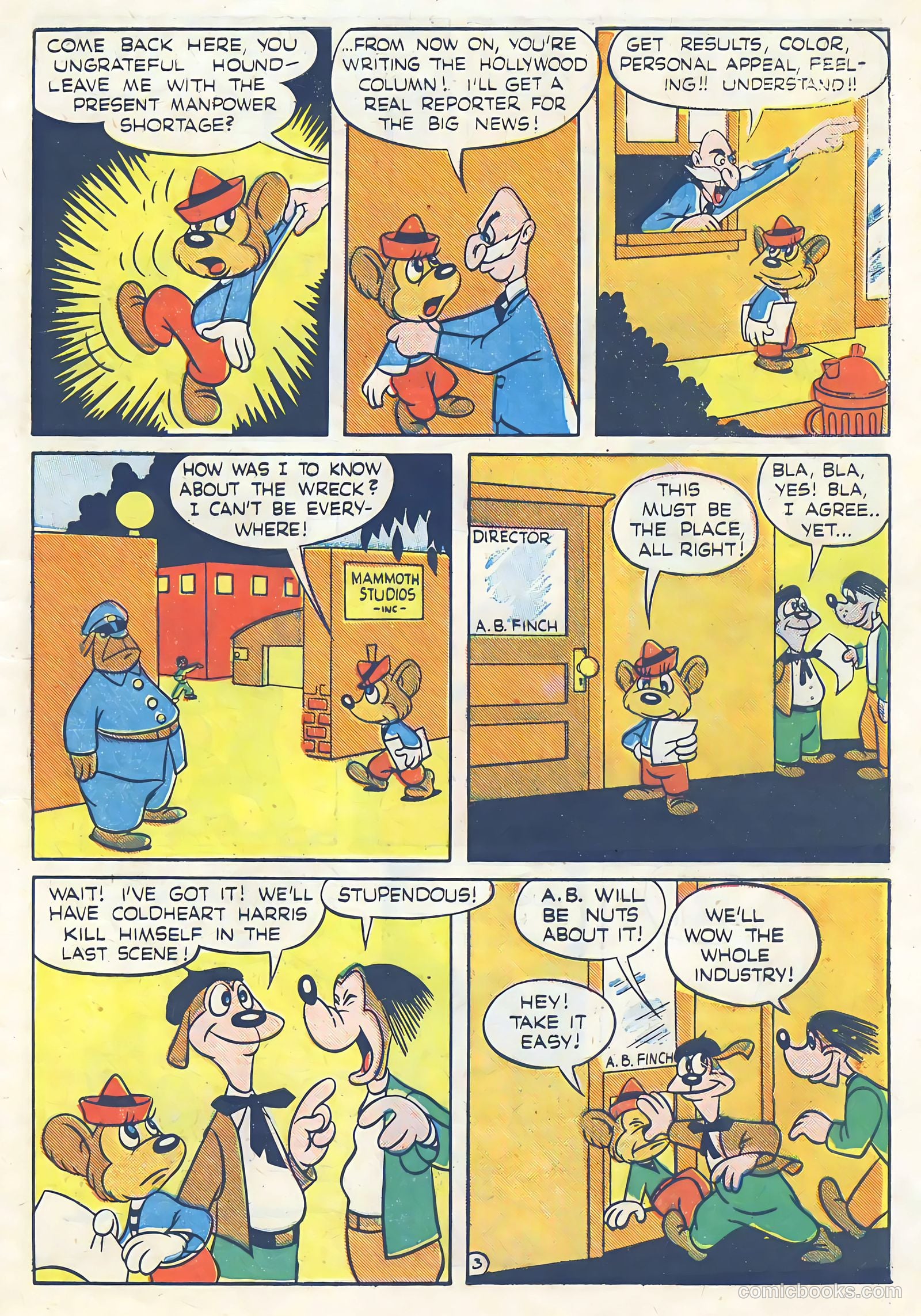 Hollywood Comics #1 (1944) — page 5 of 52