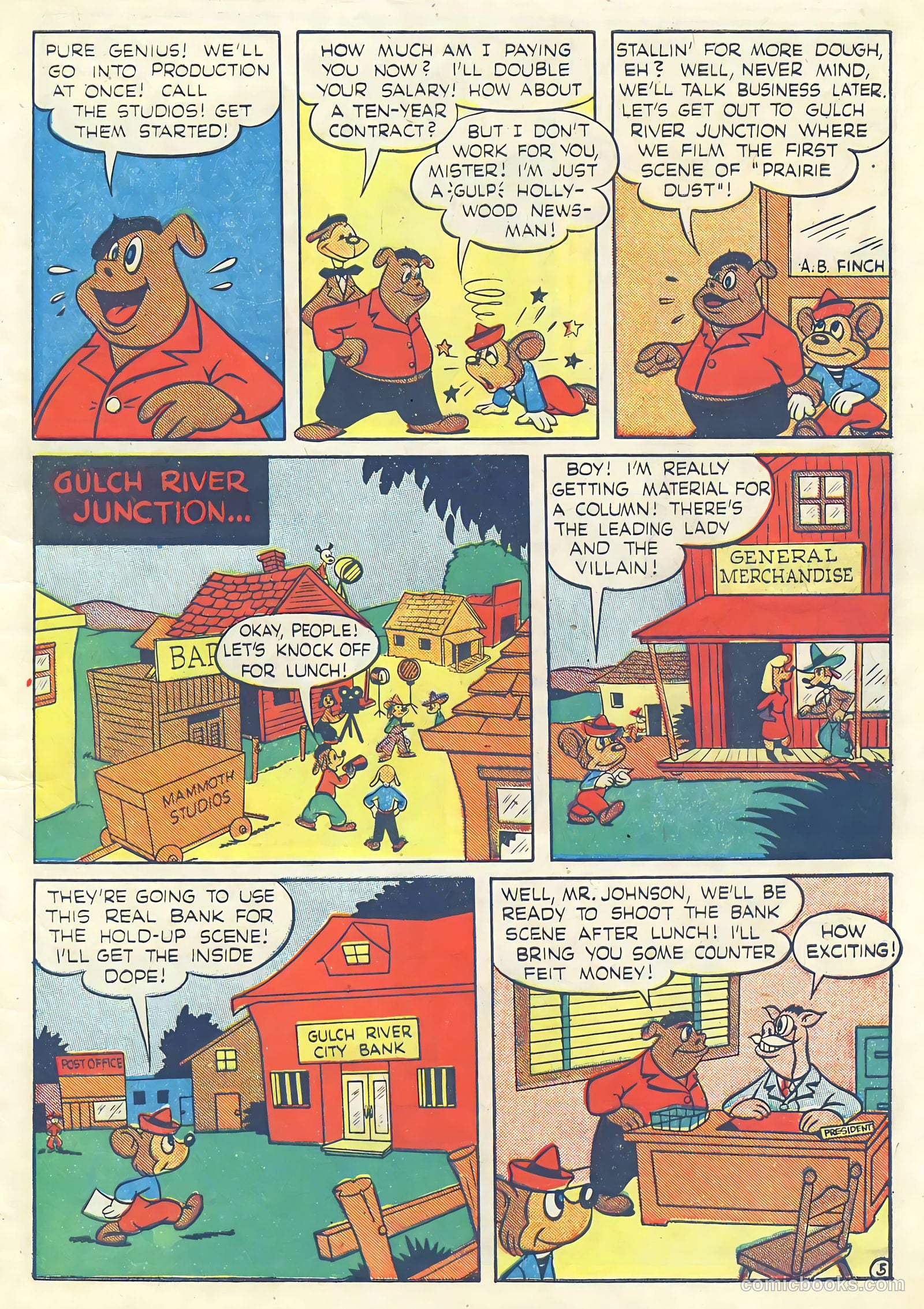 Hollywood Comics #1 (1944) — page 7 of 52