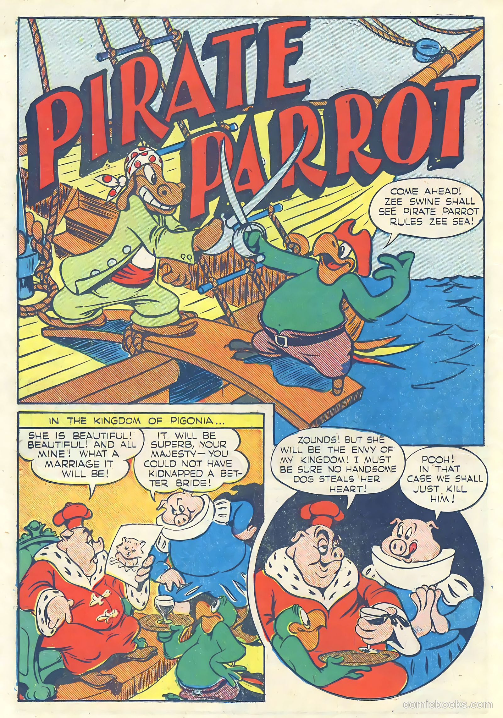 Hollywood Comics #1 (1944) — page 34 of 52
