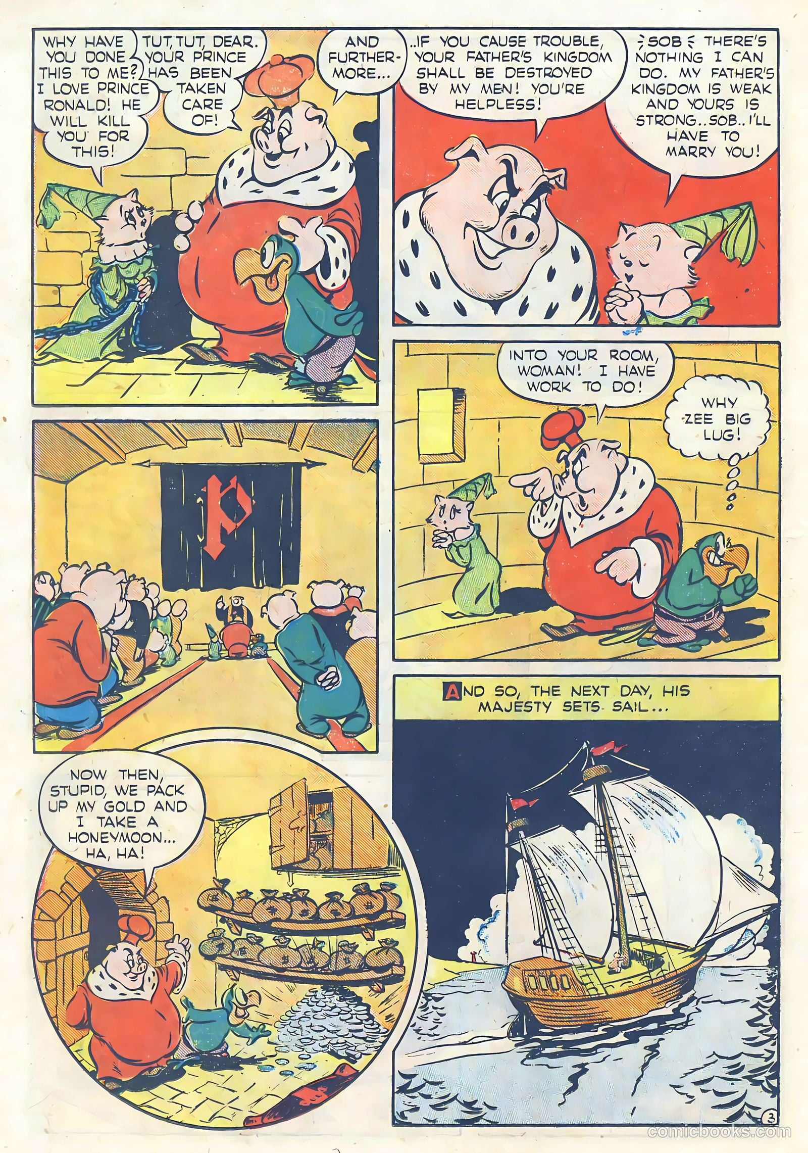 Hollywood Comics #1 (1944) — page 36 of 52