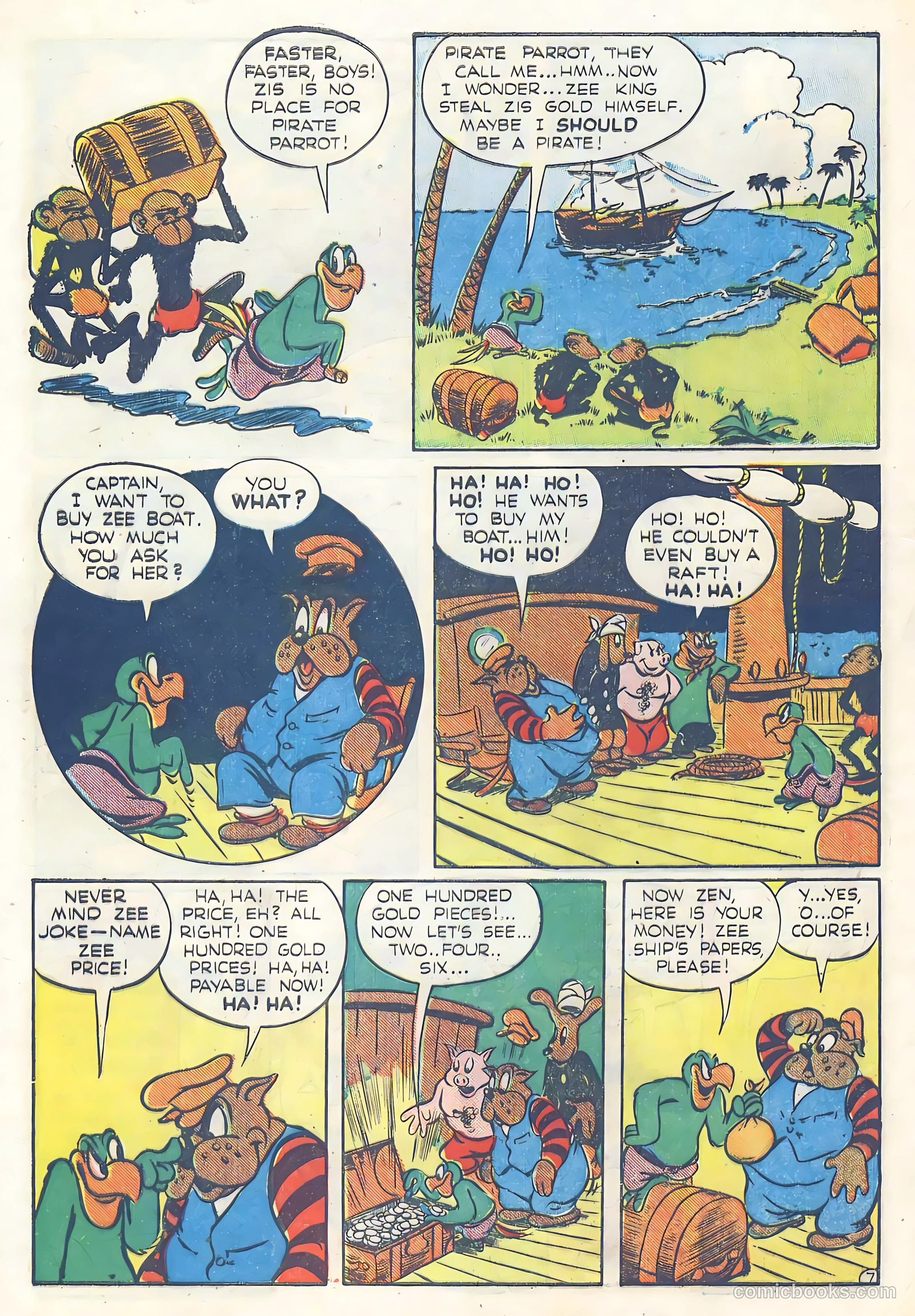 Hollywood Comics #1 (1944) — page 40 of 52