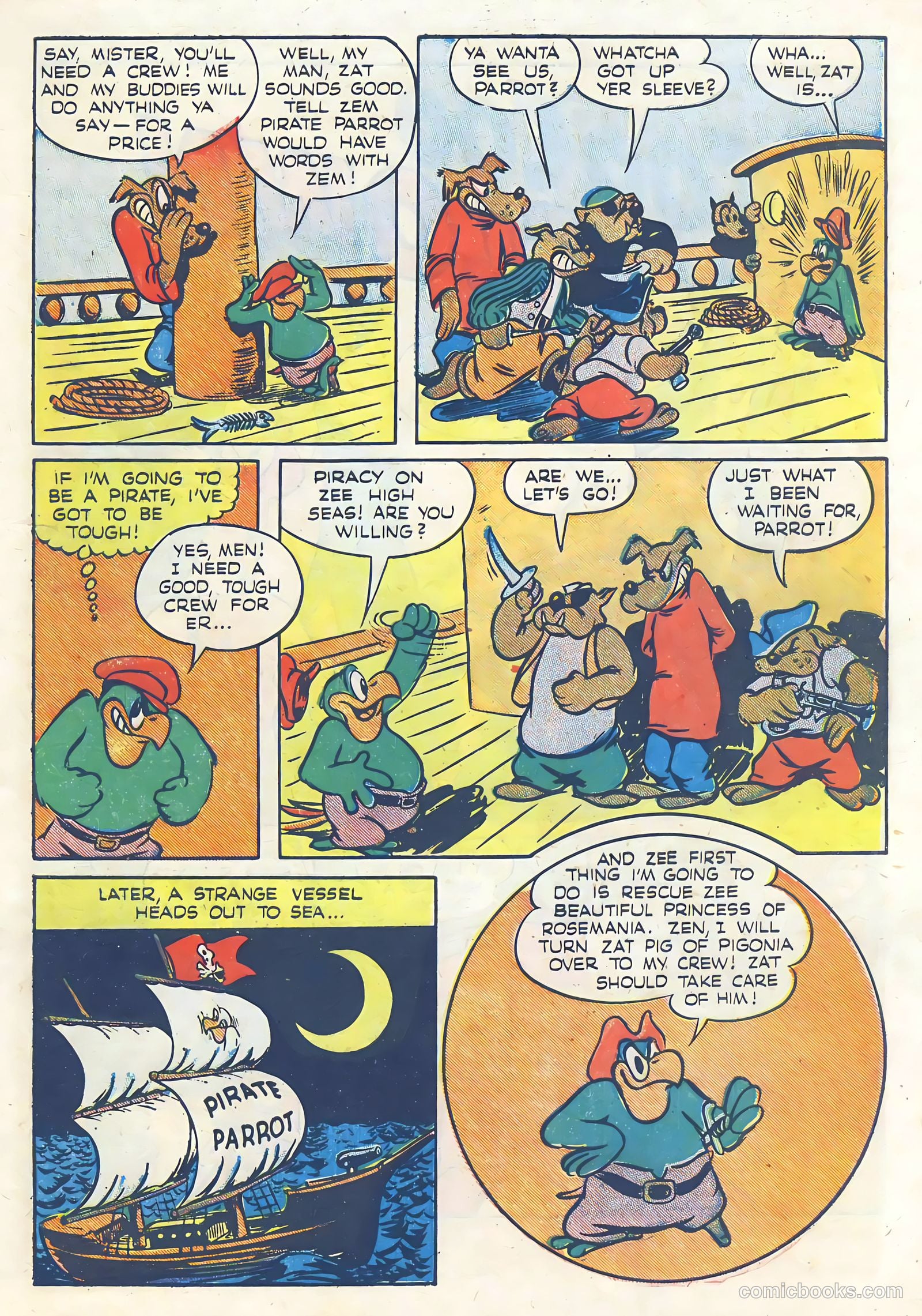Hollywood Comics #1 (1944) — page 41 of 52