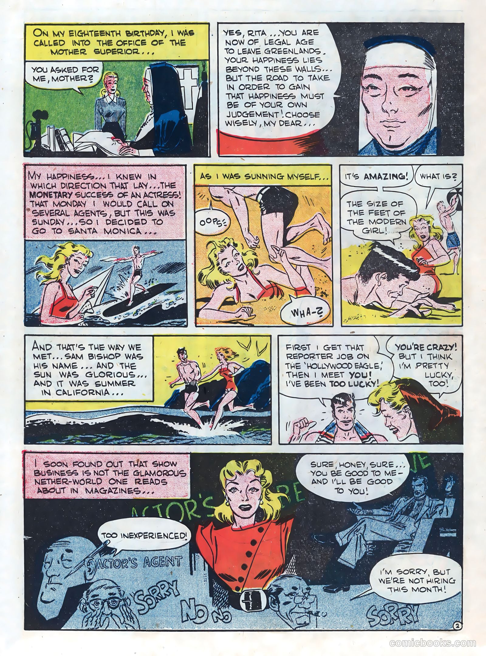 Hollywood Confessions #1 (1949) — page 4 of 36