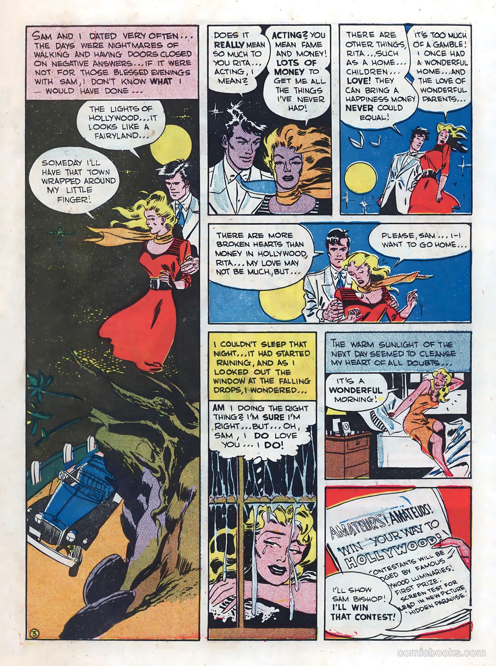 Hollywood Confessions #1 (1949) — page 5 of 36