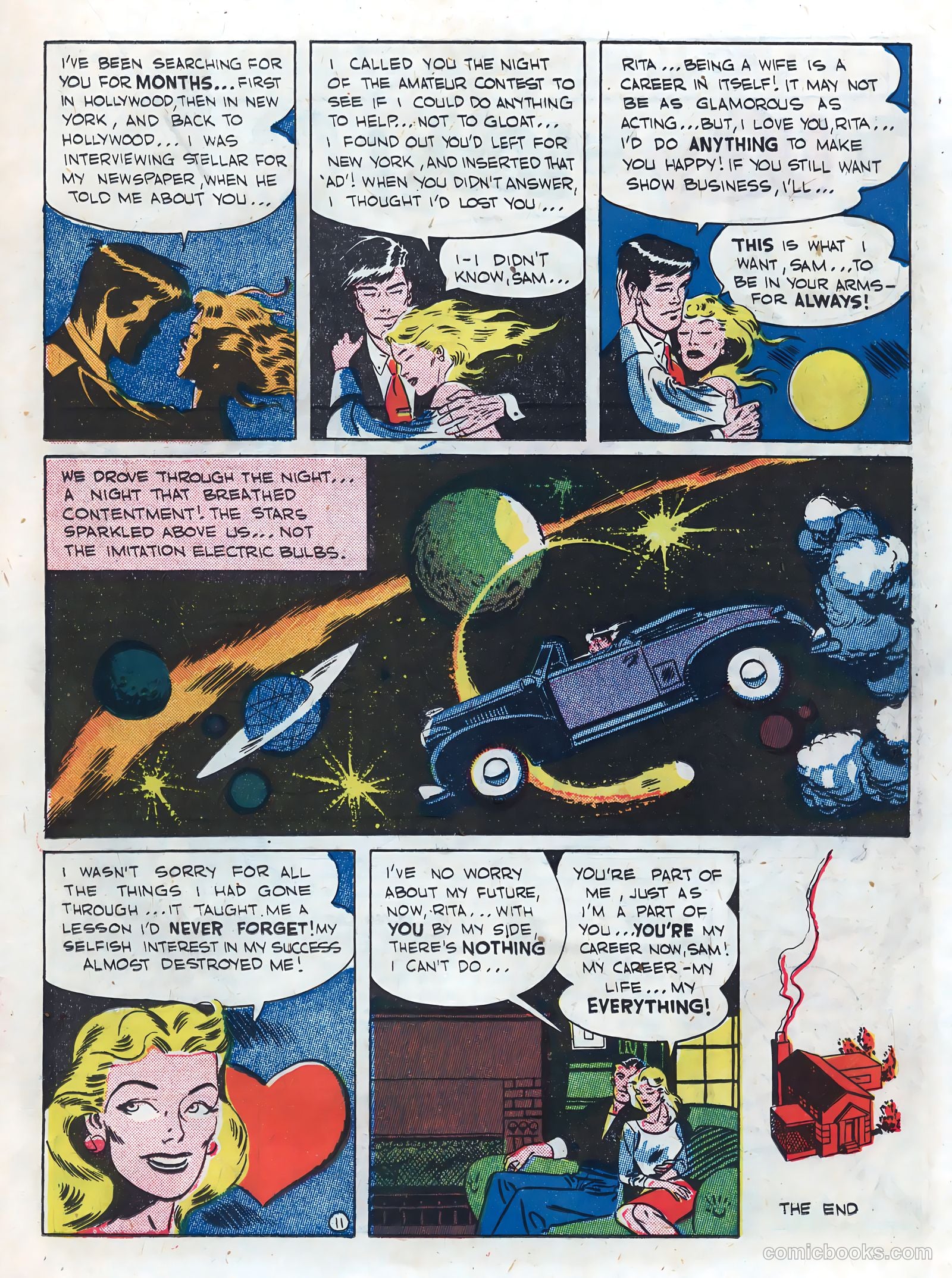Hollywood Confessions #1 (1949) — page 13 of 36