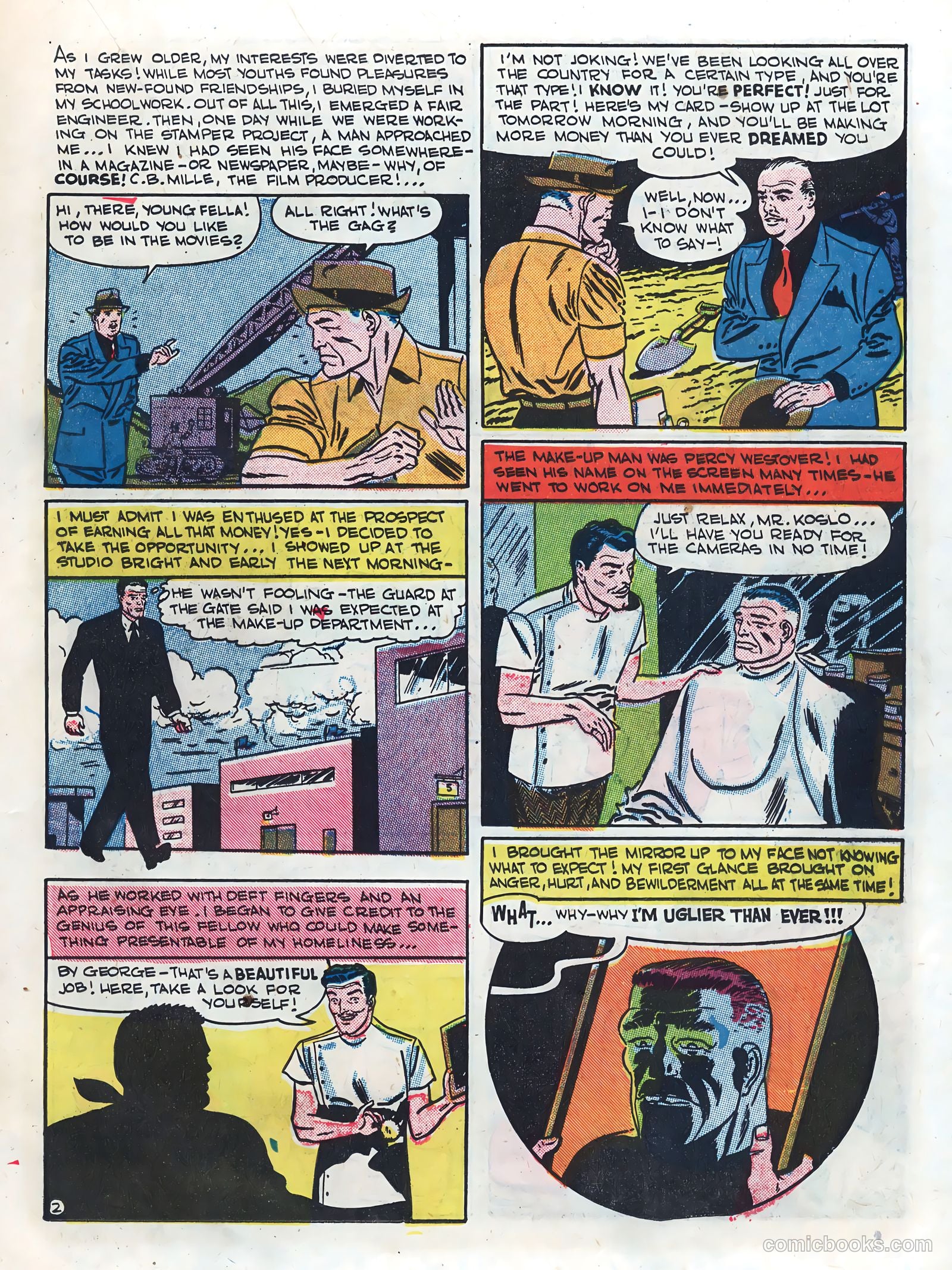 Hollywood Confessions #1 (1949) — page 15 of 36