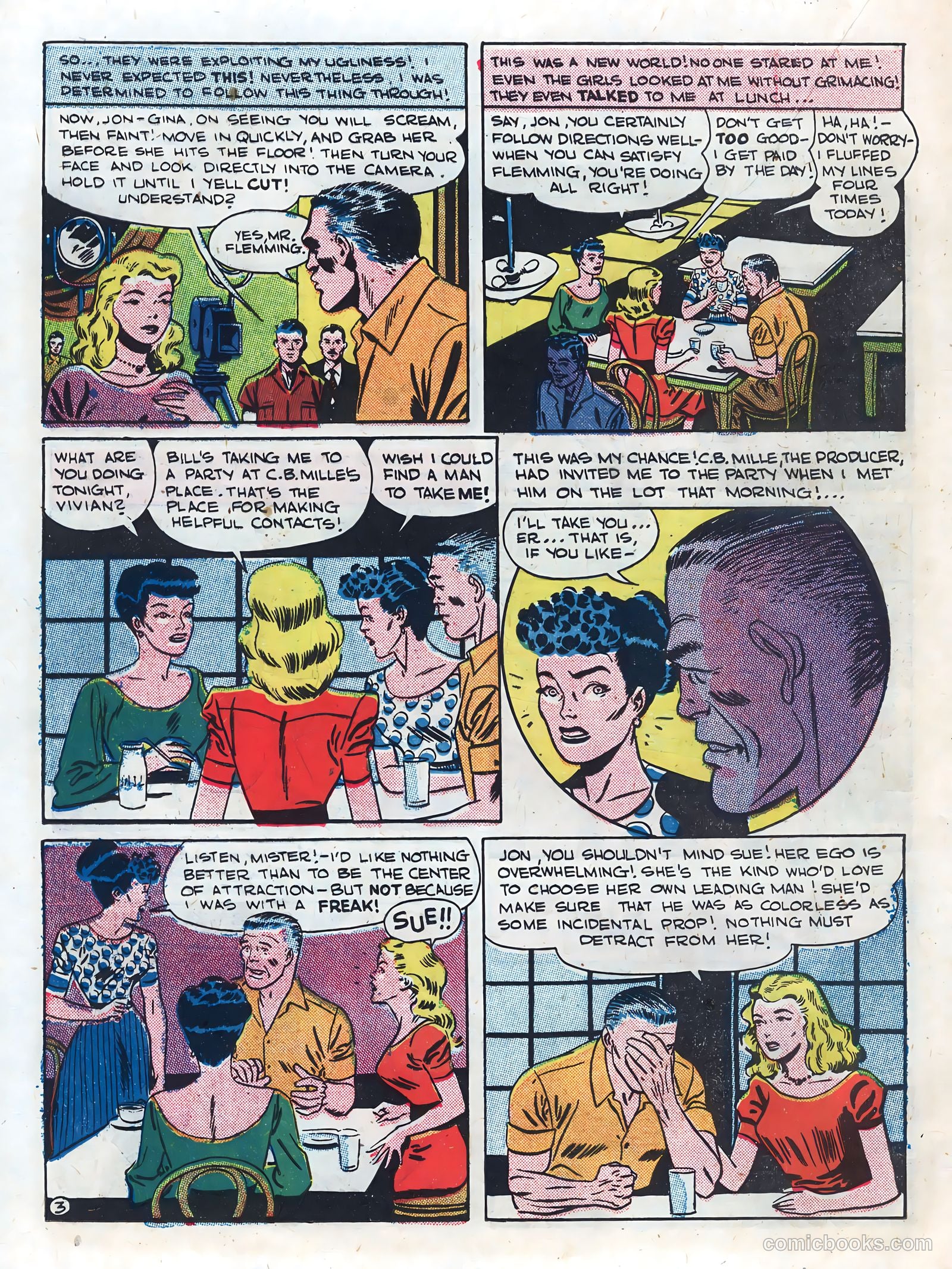 Hollywood Confessions #1 (1949) — page 16 of 36