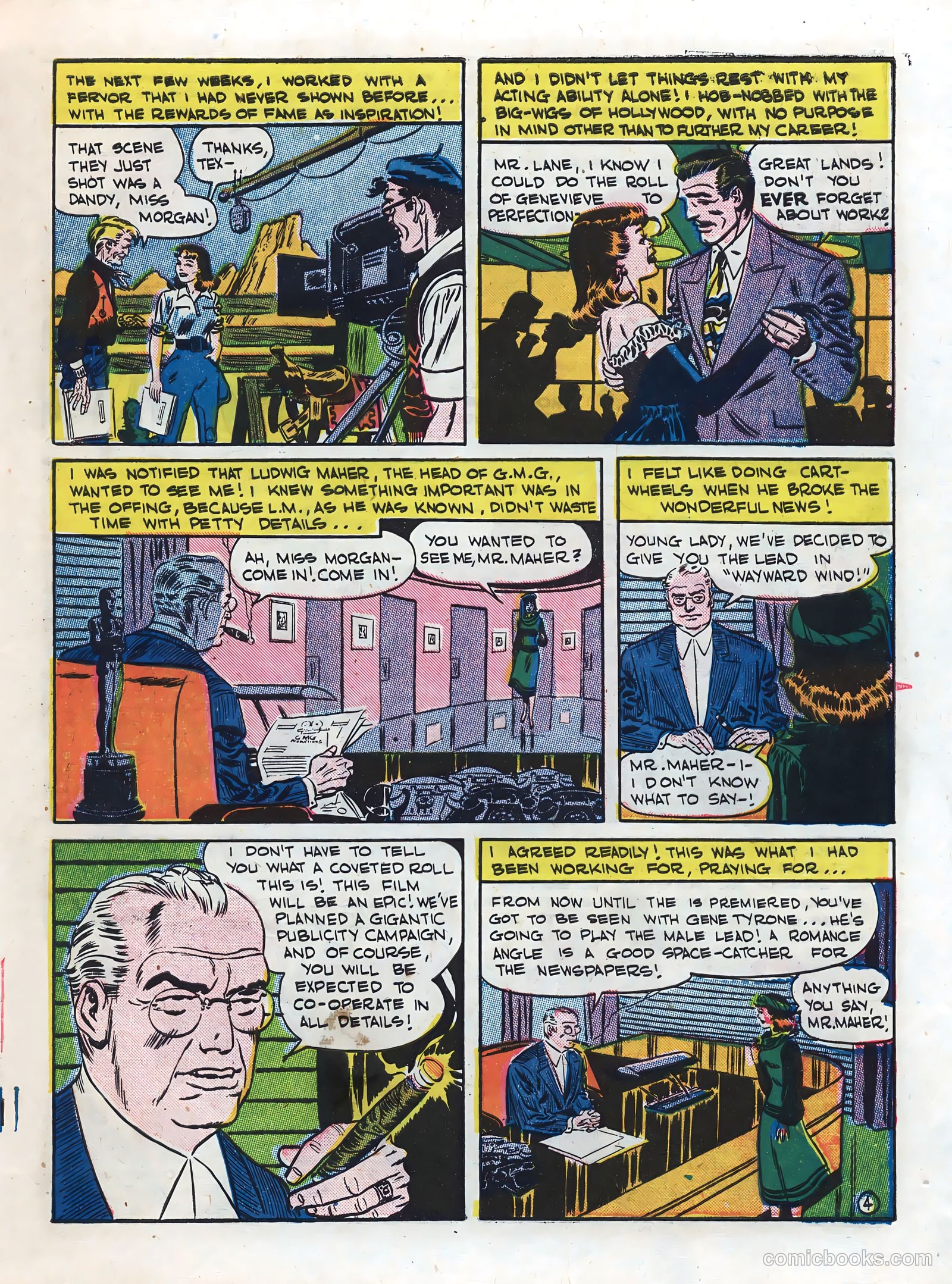Hollywood Confessions #1 (1949) — page 29 of 36