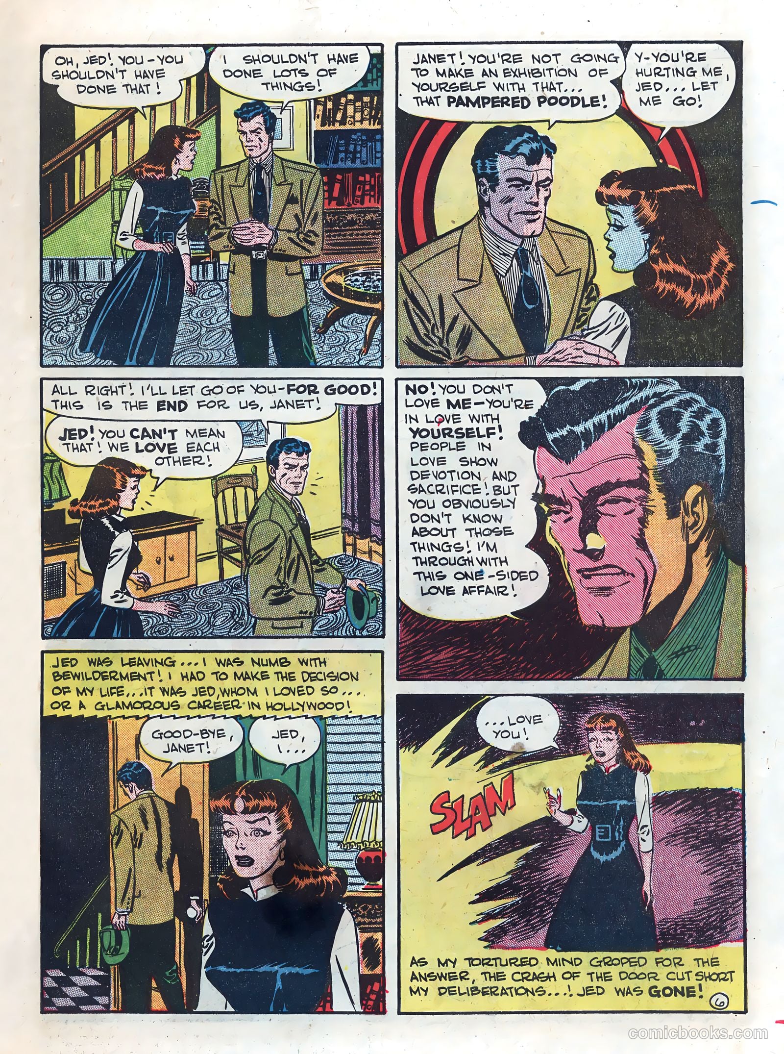 Hollywood Confessions #1 (1949) — page 31 of 36