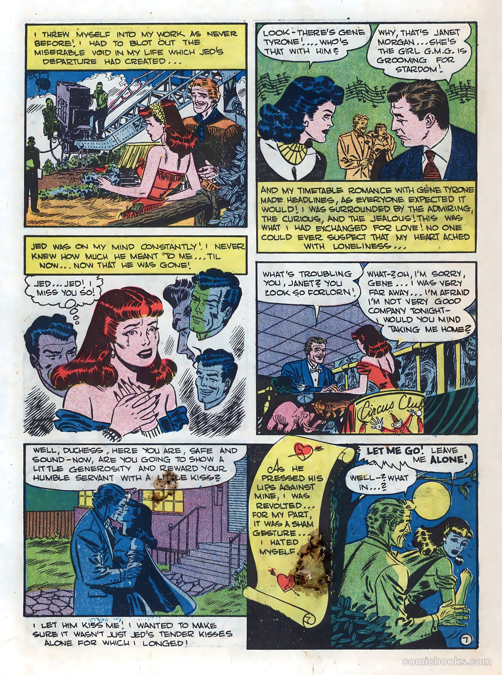 Hollywood Confessions #1 (1949) — page 32 of 36