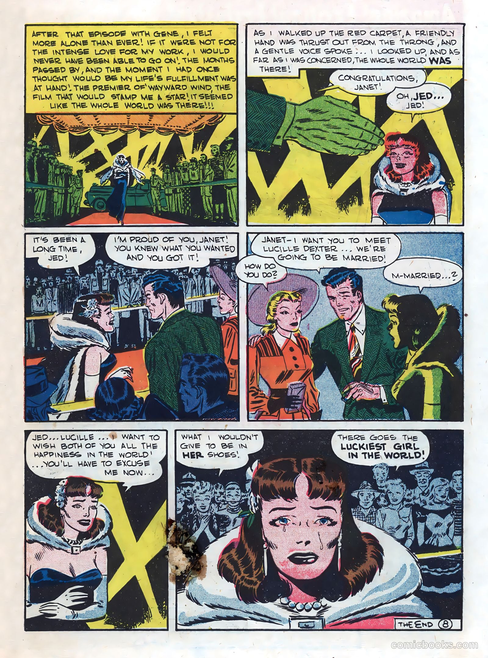 Hollywood Confessions #1 (1949) — page 33 of 36