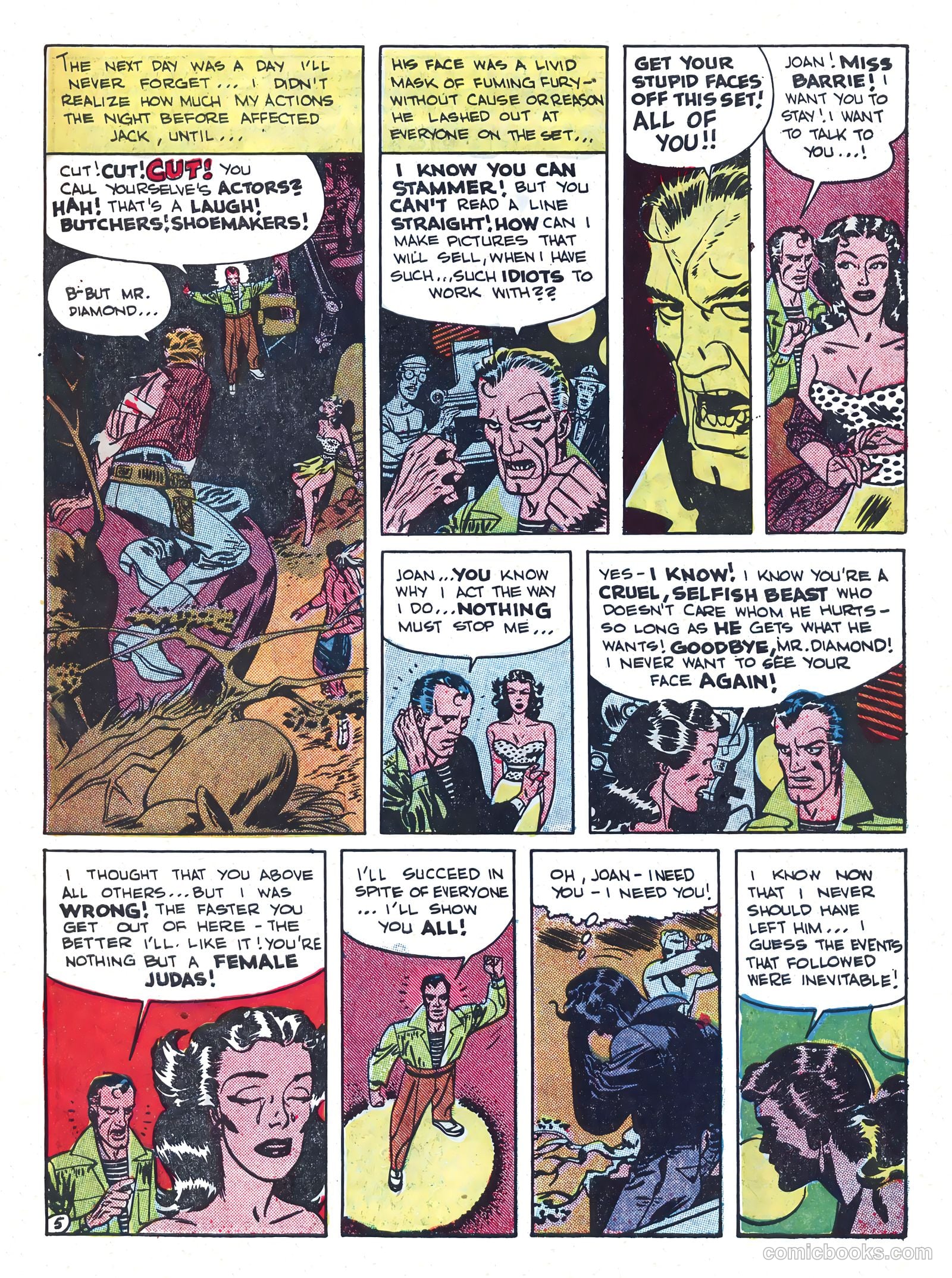 Hollywood Confessions #2 (1949) — page 7 of 36