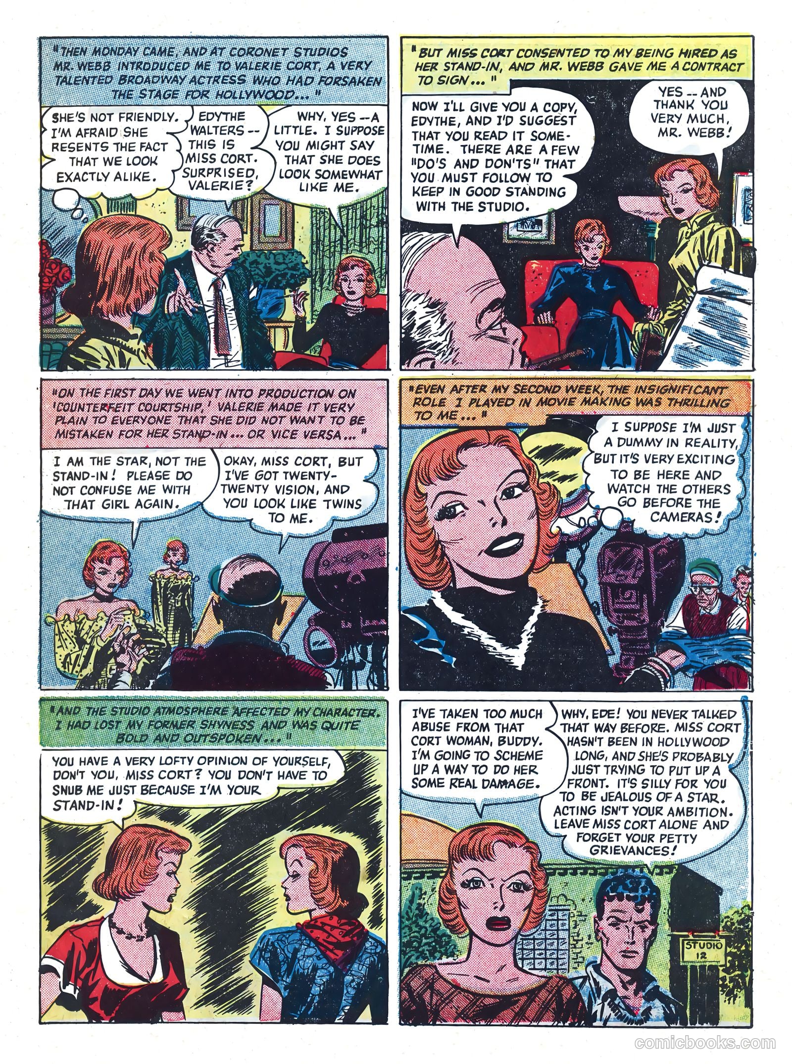 Hollywood Confessions #2 (1949) — page 13 of 36