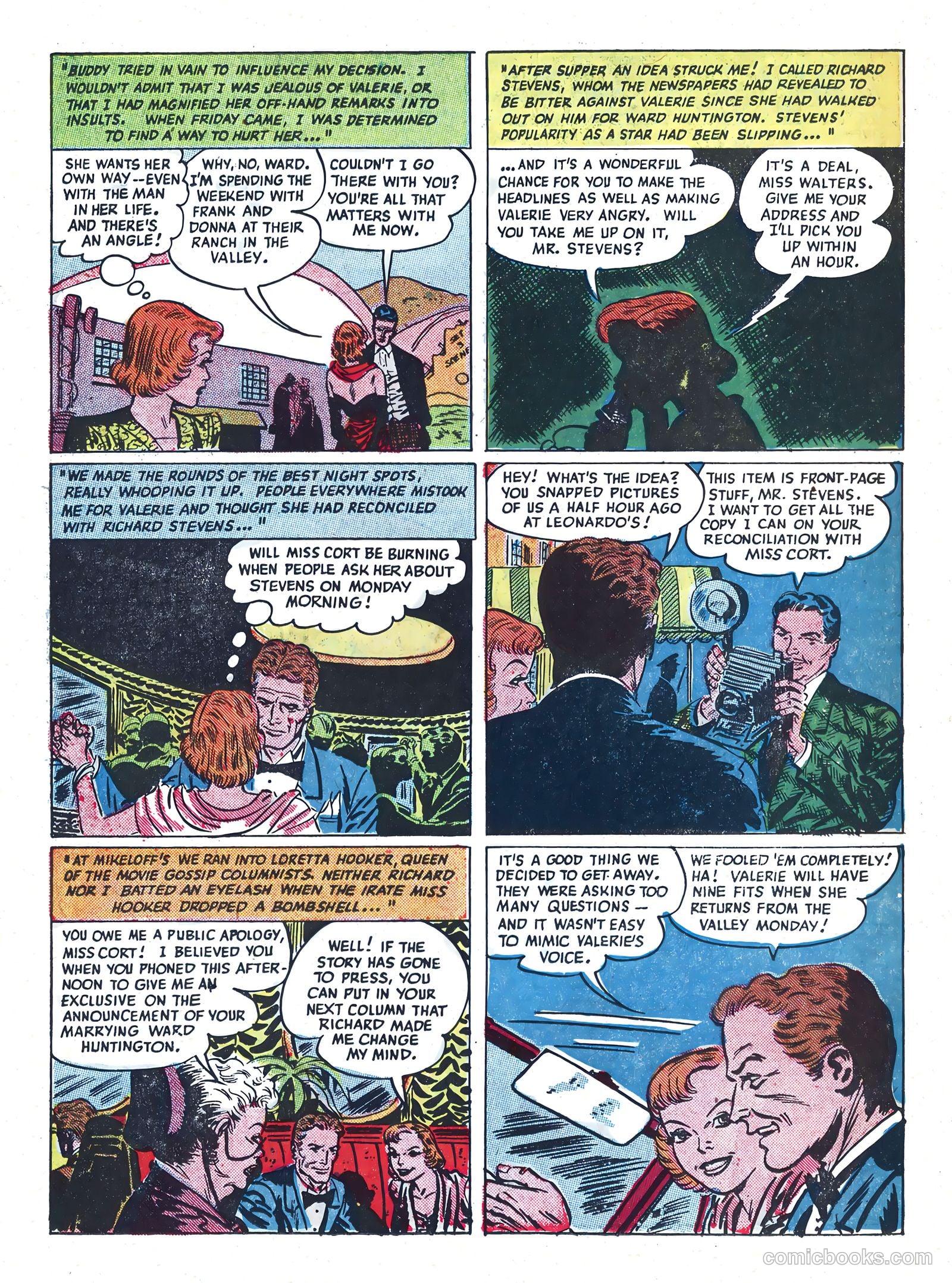 Hollywood Confessions #2 (1949) — page 14 of 36