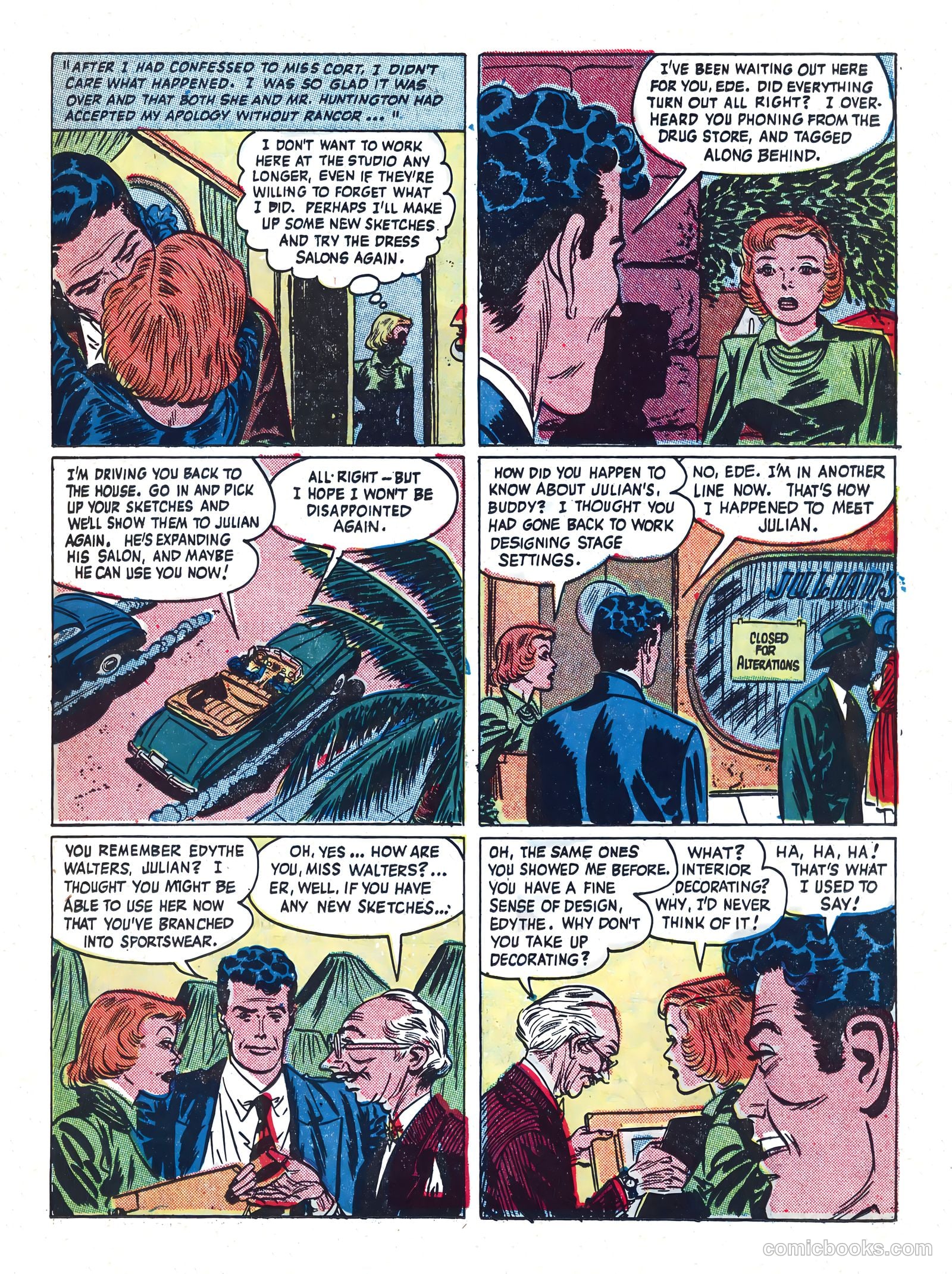 Hollywood Confessions #2 (1949) — page 17 of 36
