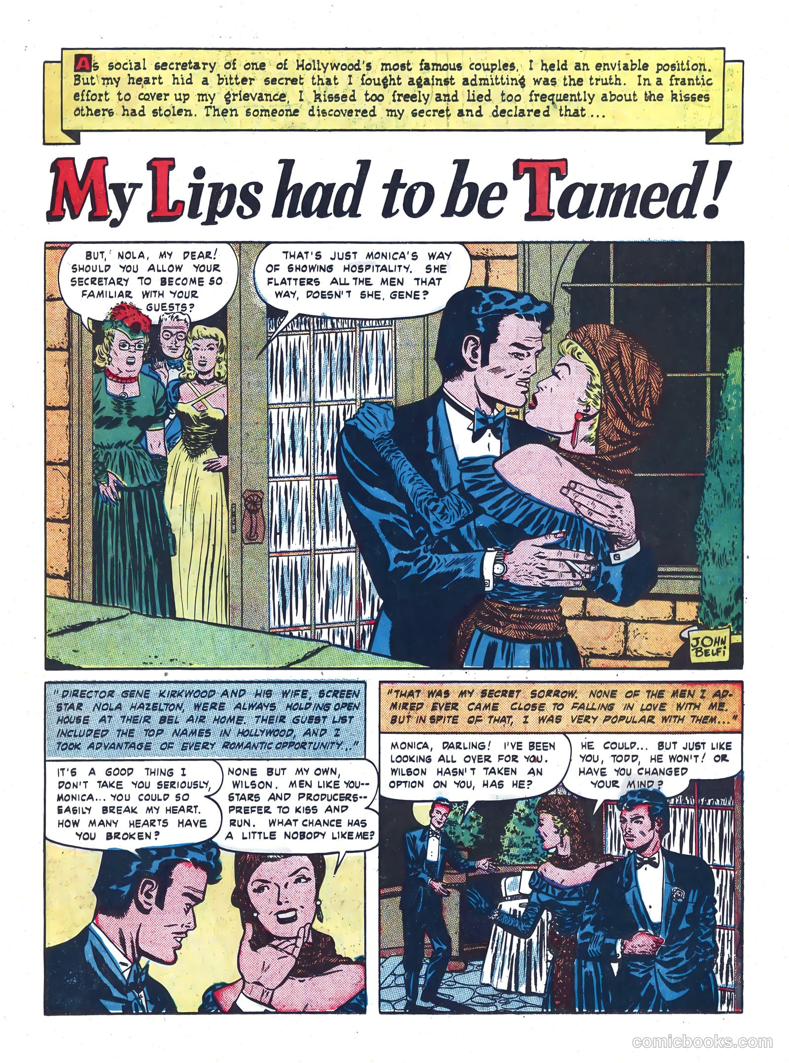 Hollywood Confessions #2 (1949) — page 19 of 36