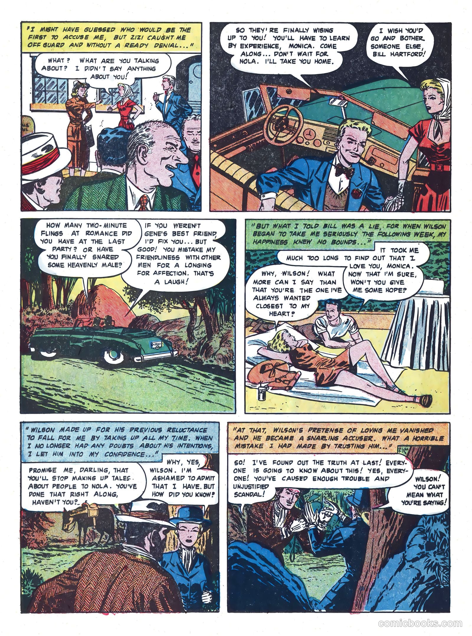 Hollywood Confessions #2 (1949) — page 22 of 36