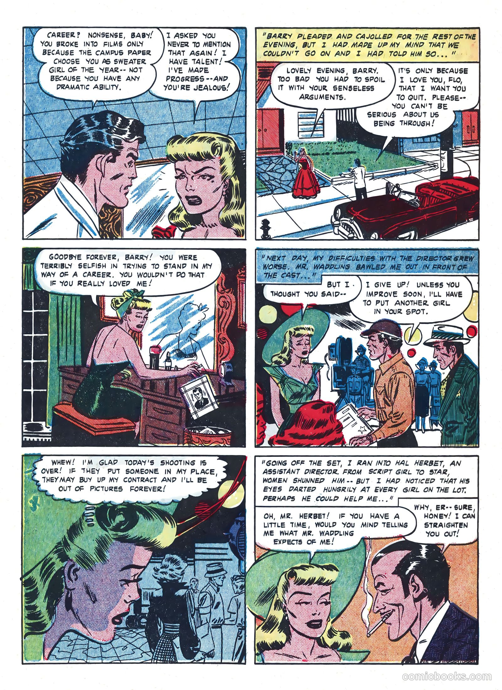 Hollywood Confessions #2 (1949) — page 28 of 36