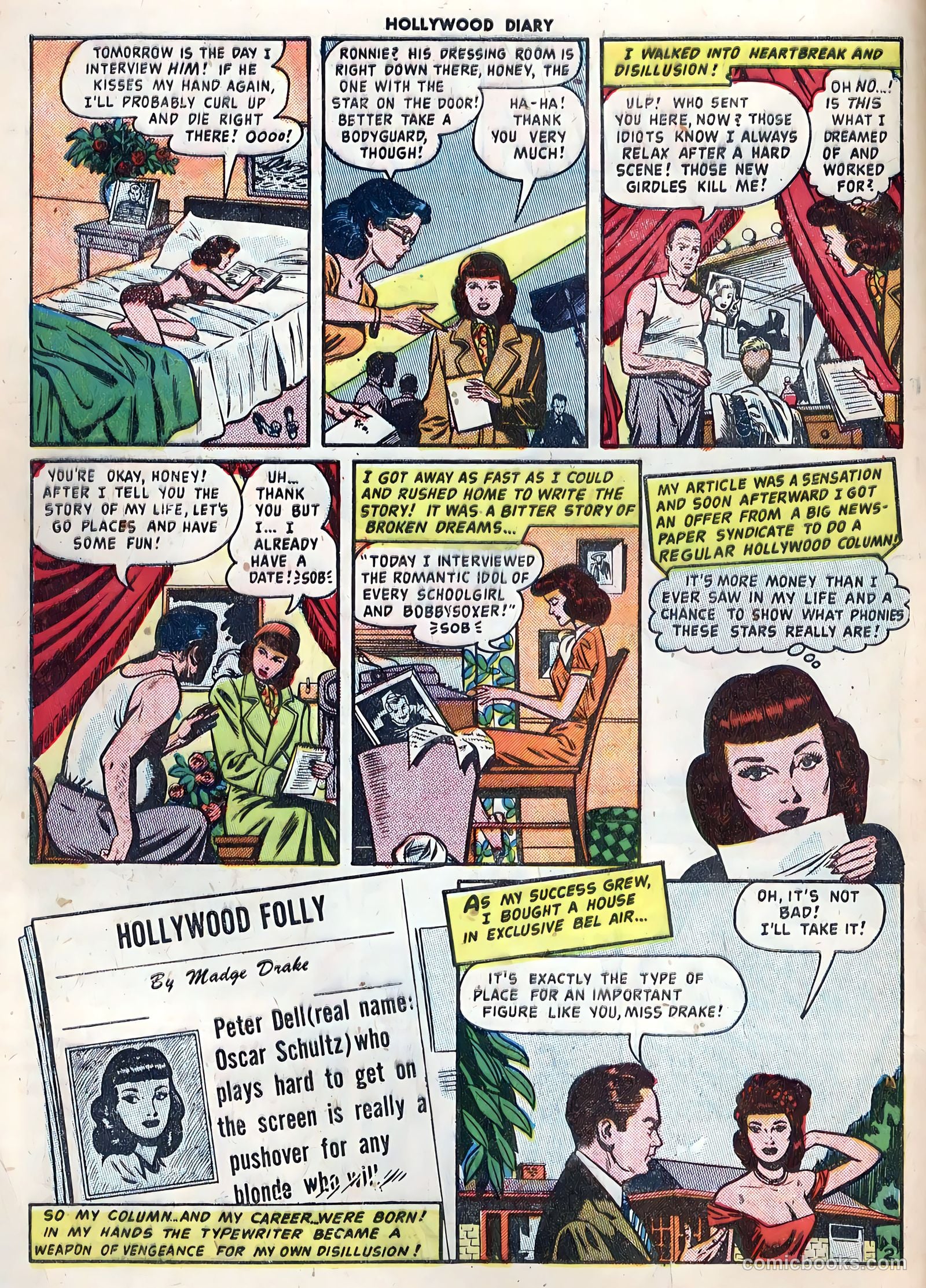 Hollywood Diary #1 (1949) — page 4 of 36