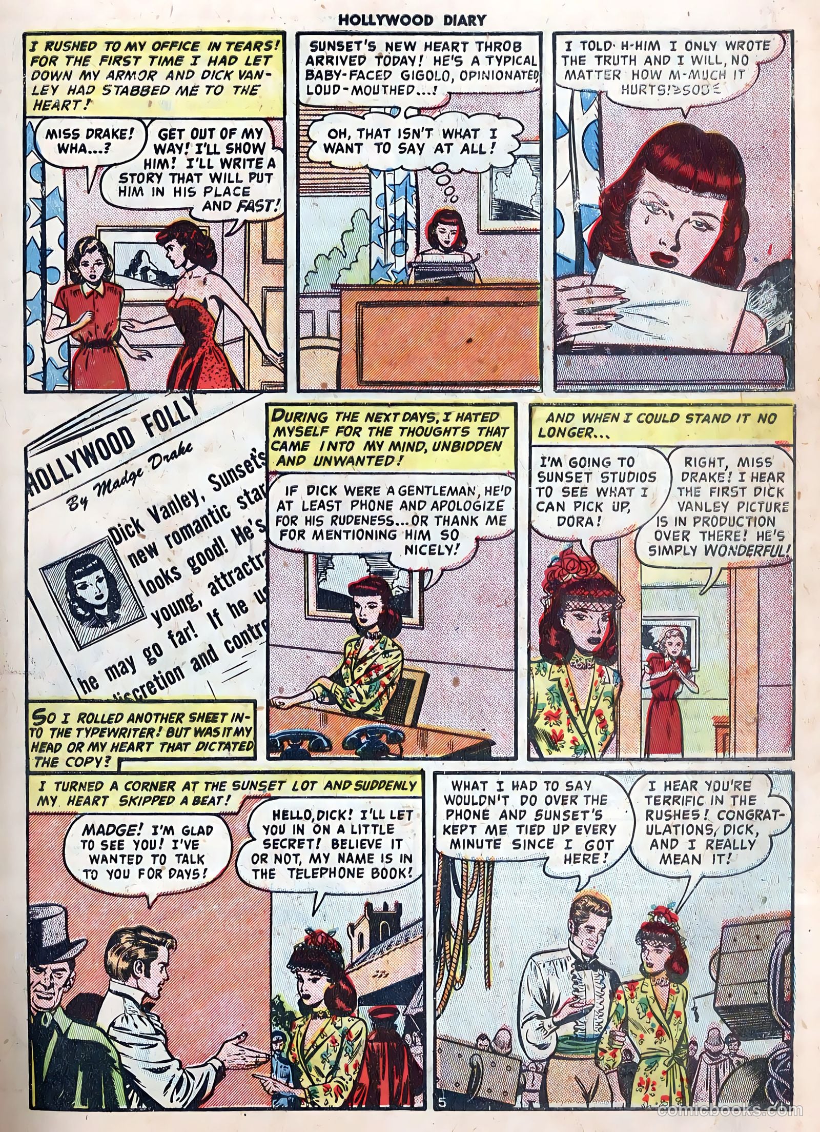 Hollywood Diary #1 (1949) — page 7 of 36