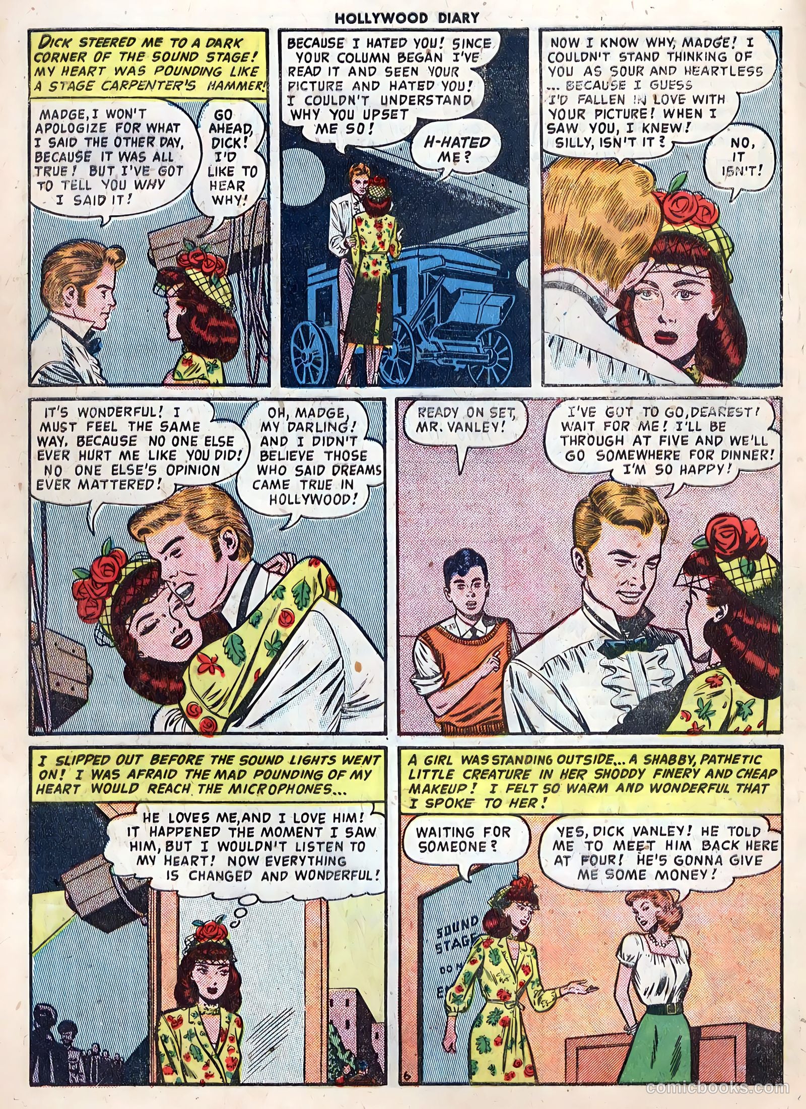 Hollywood Diary #1 (1949) — page 8 of 36