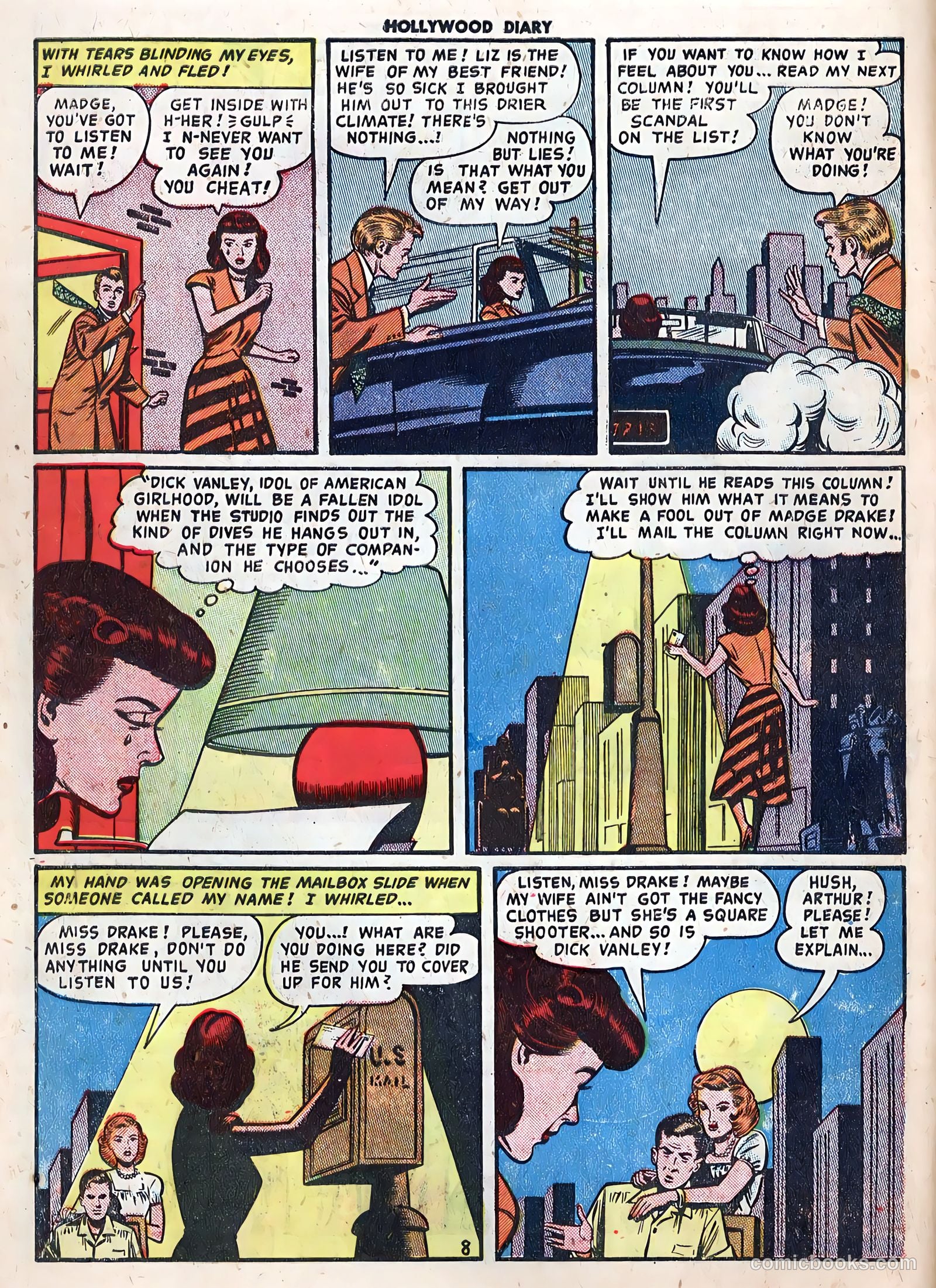 Hollywood Diary #1 (1949) — page 10 of 36