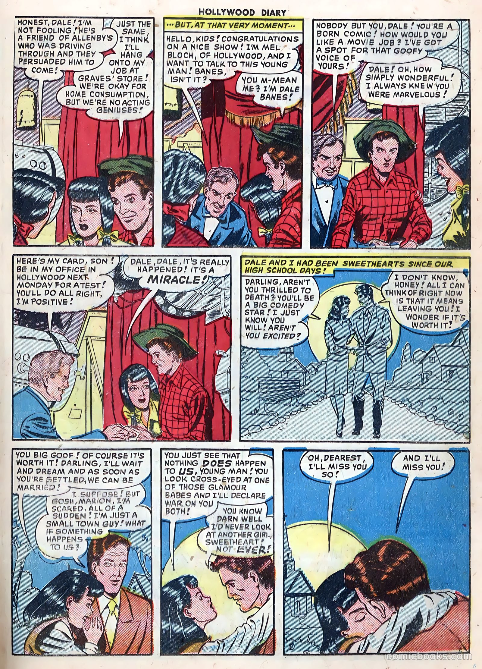 Hollywood Diary #1 (1949) — page 13 of 36