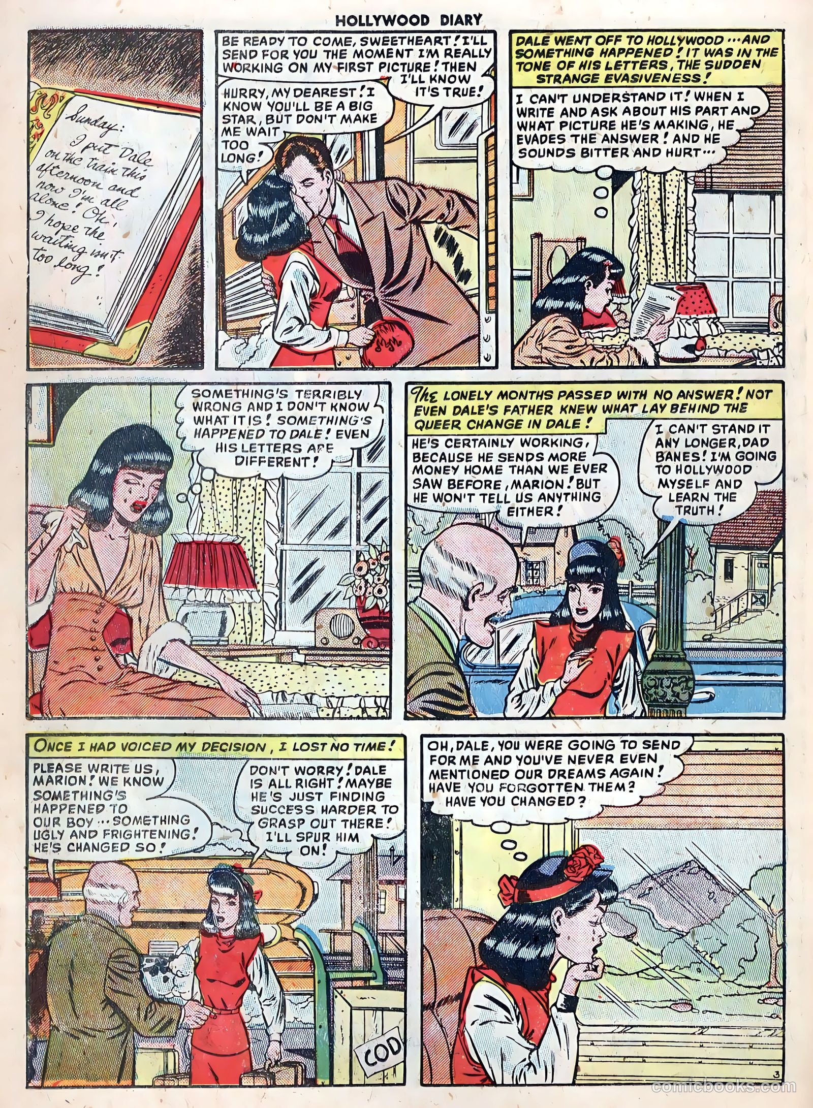 Hollywood Diary #1 (1949) — page 14 of 36