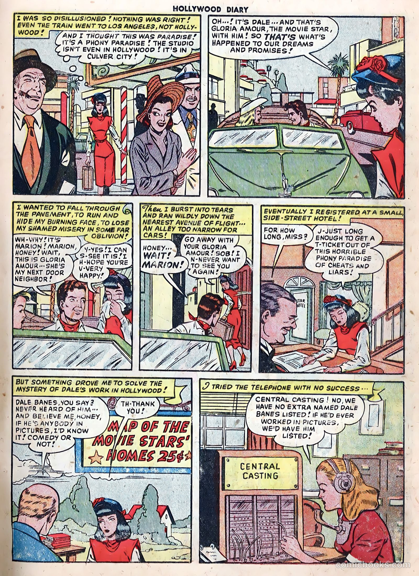 Hollywood Diary #1 (1949) — page 15 of 36