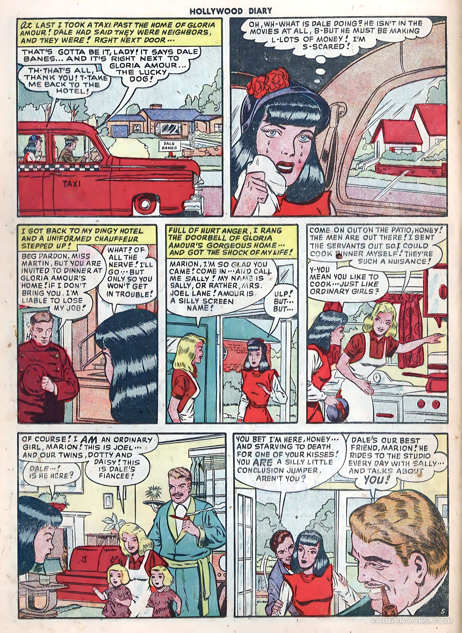 Hollywood Diary #1 (1949) — page 16 of 36